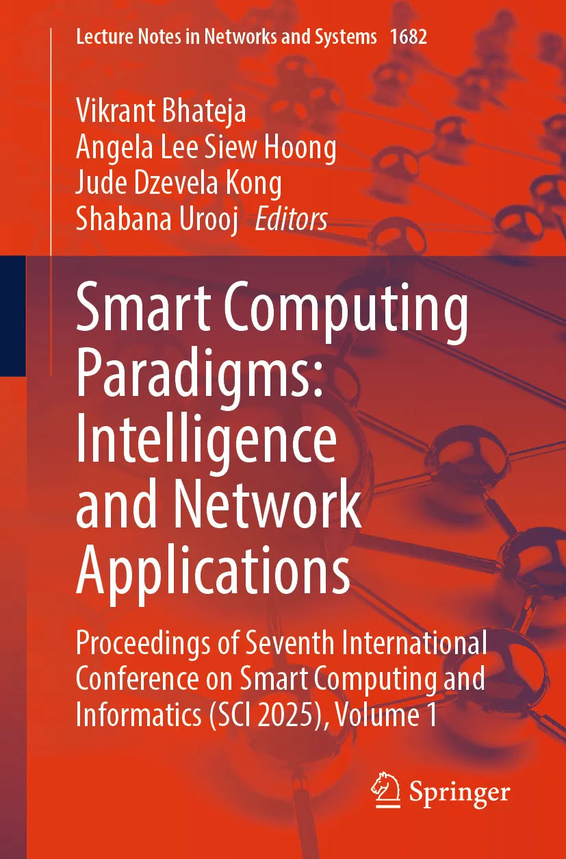 Cover: Smart Computing Paradigms: Intelligence and Network Applications (E-Book)