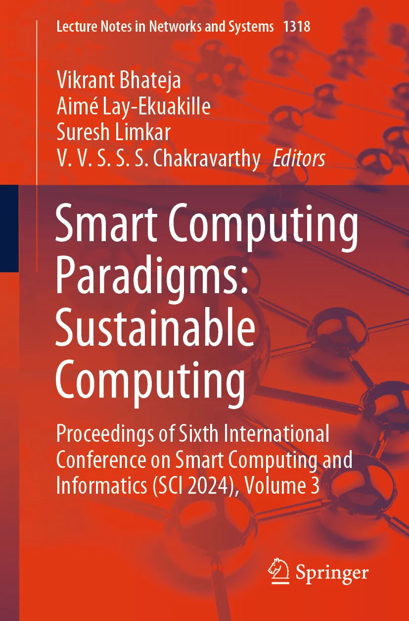 Cover: Smart Computing Paradigms: Sustainable Computing (E-Book)