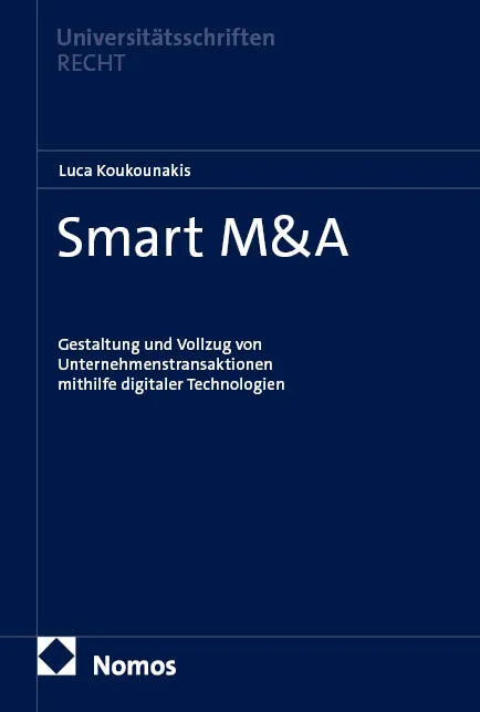 Cover: Smart M&A (E-Book) von Luca Koukounakis