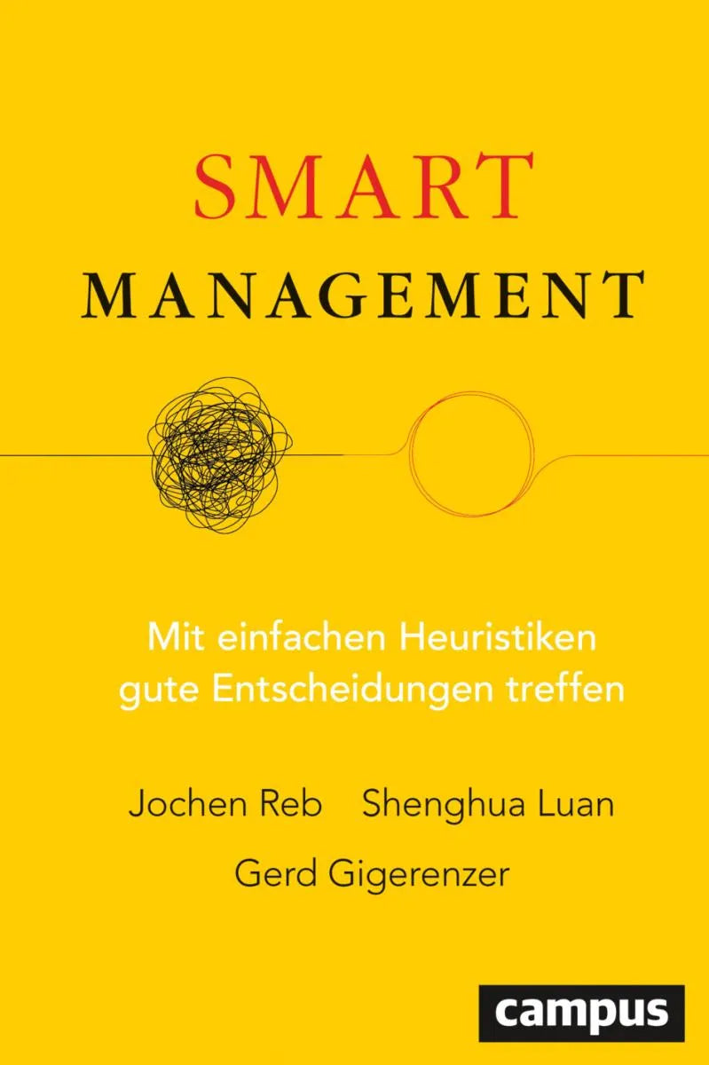 Cover: Smart Management (E-Book) von Gerd Gigerenzer