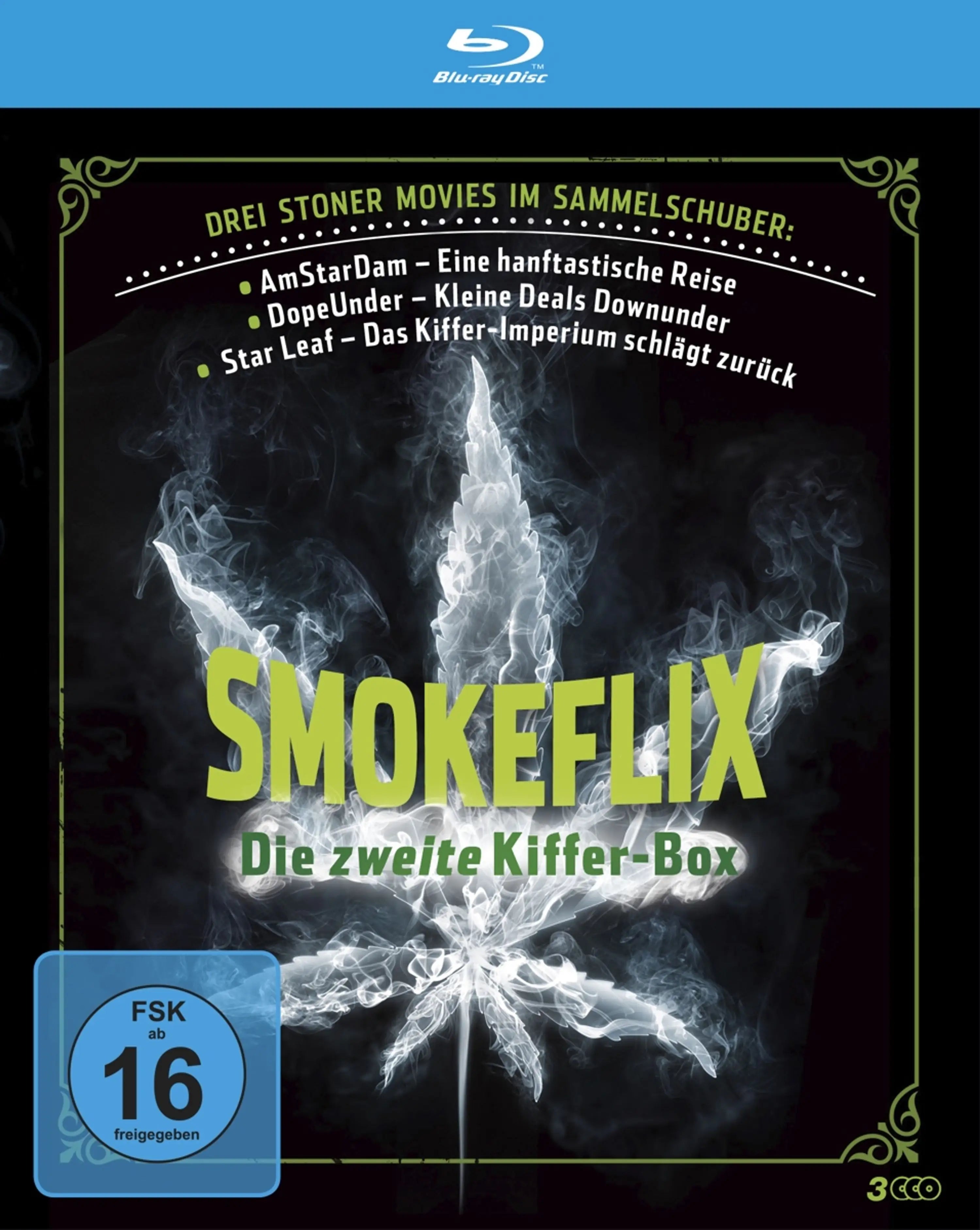 Smokeflix Die zweite Kiffer Box Blu-ray Cover