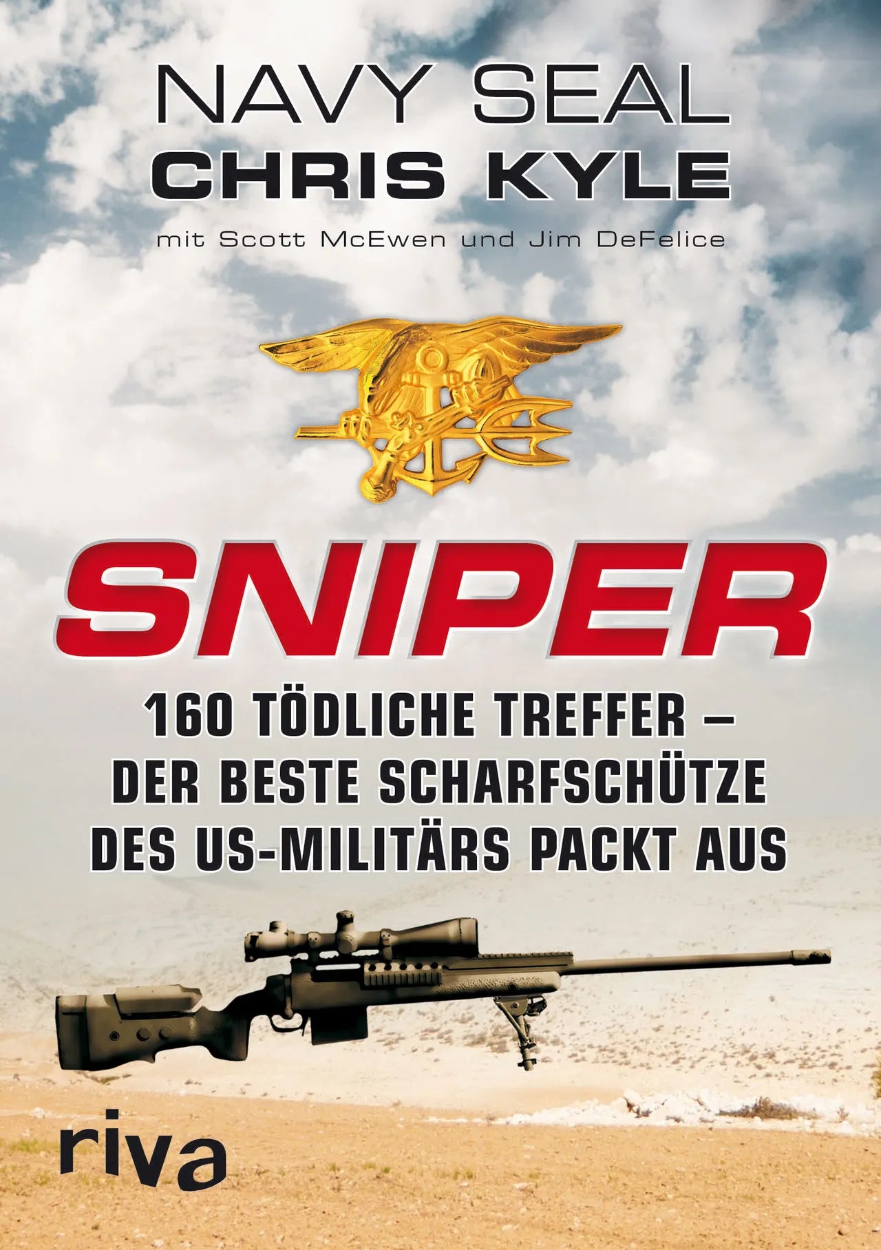 Buchcover von 'Sniper' - Gebundene Ausgabe von Chris Kyle