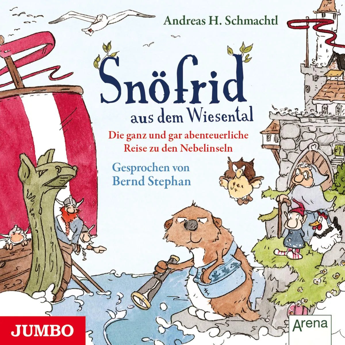 Cover: Snöfrid aus dem Wiesental. Die ganz und gar abenteuerliche Reise zu den Nebelinseln (Hörbuch Download) von Andreas H. Schmachtl