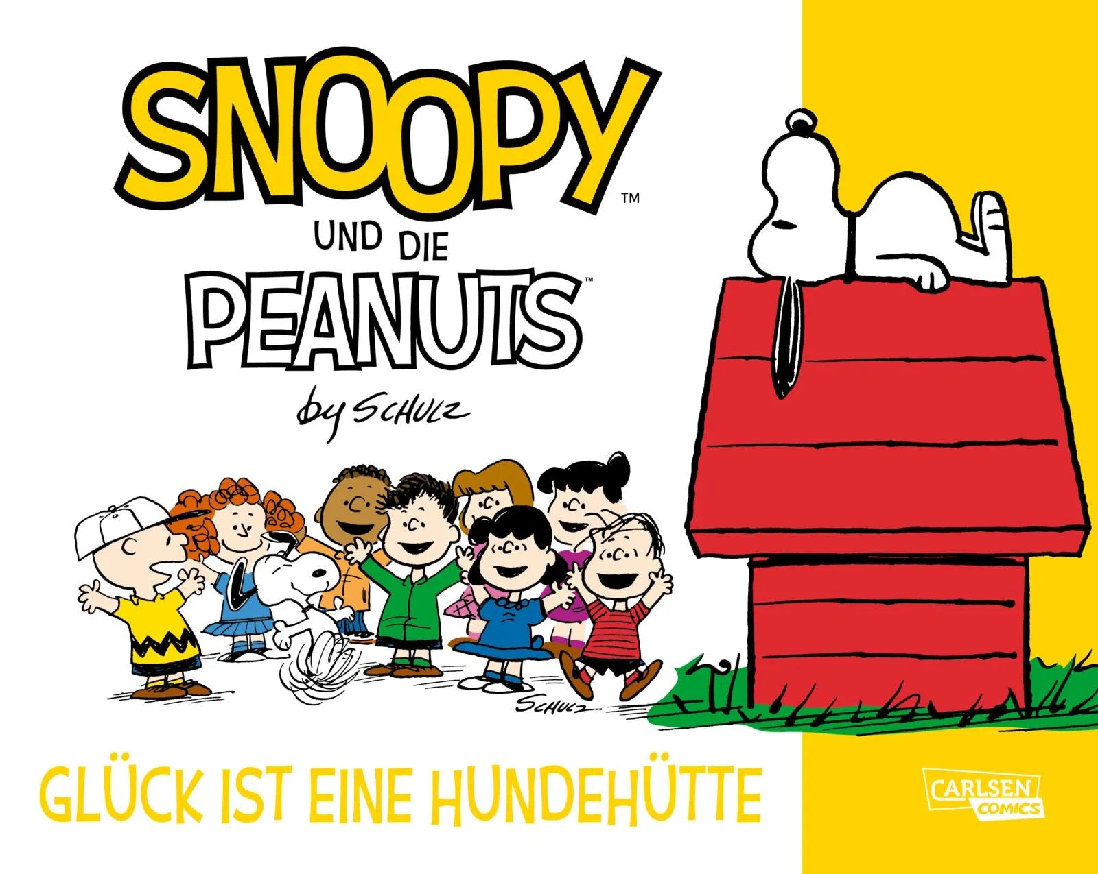 Buchcover von 'Snoopy und die Peanuts 5: Glück ist eine Hundehütte' - Taschenbuch von Charles M. Schulz