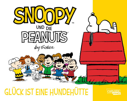 Buchcover von 'Snoopy und die Peanuts 5: Glück ist eine Hundehütte' - Taschenbuch von Charles M. Schulz
