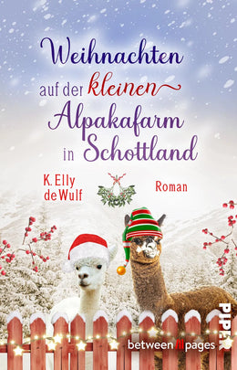 Buchcover von 'Snowy Skye – Weihnachten auf der kleinen Alpakafarm in Schottland' - Taschenbuch von K. Elly de Wulf