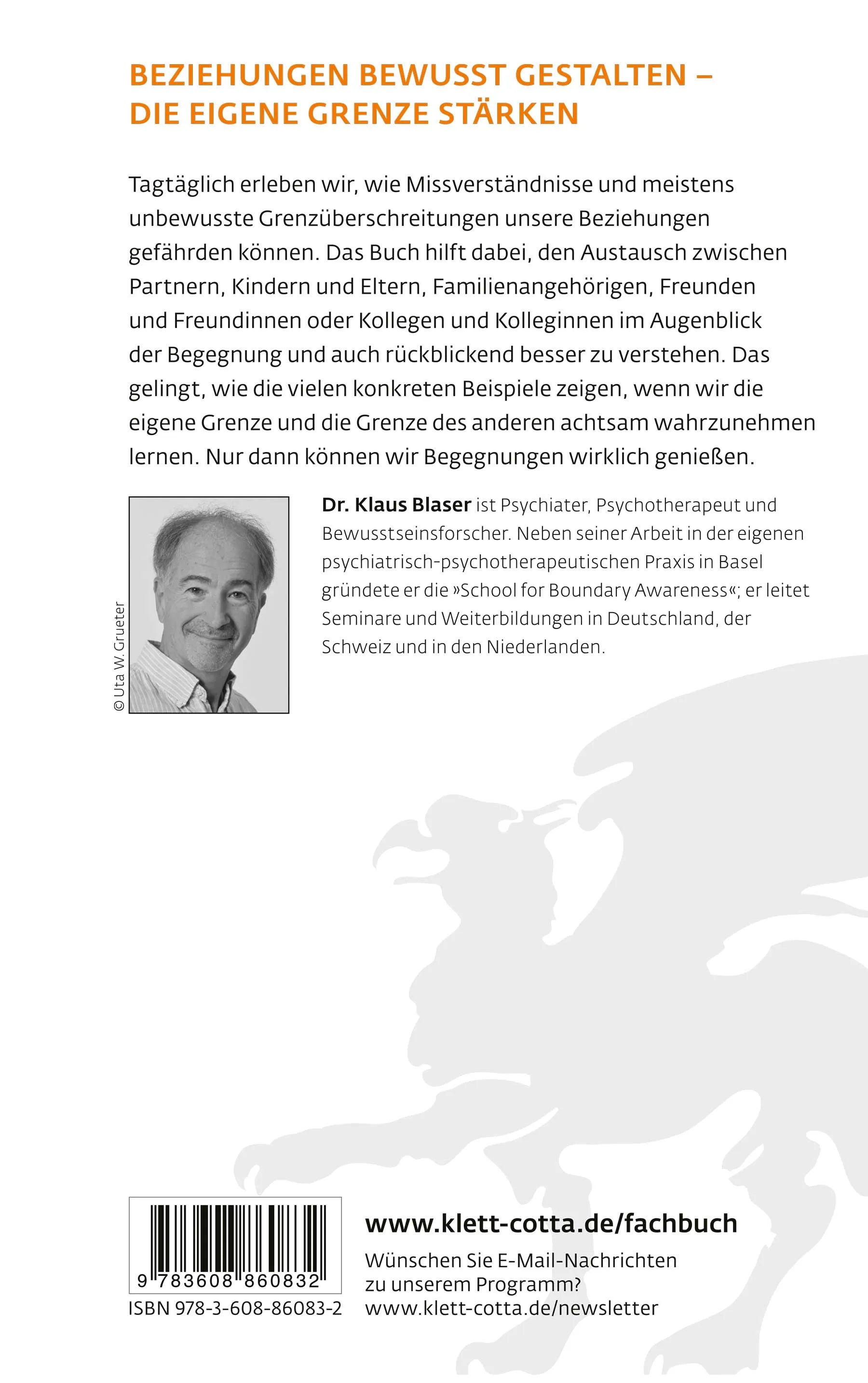 Buchrückseite von 'So bin ich – und du bist anders' mit Klappentext - Paperback