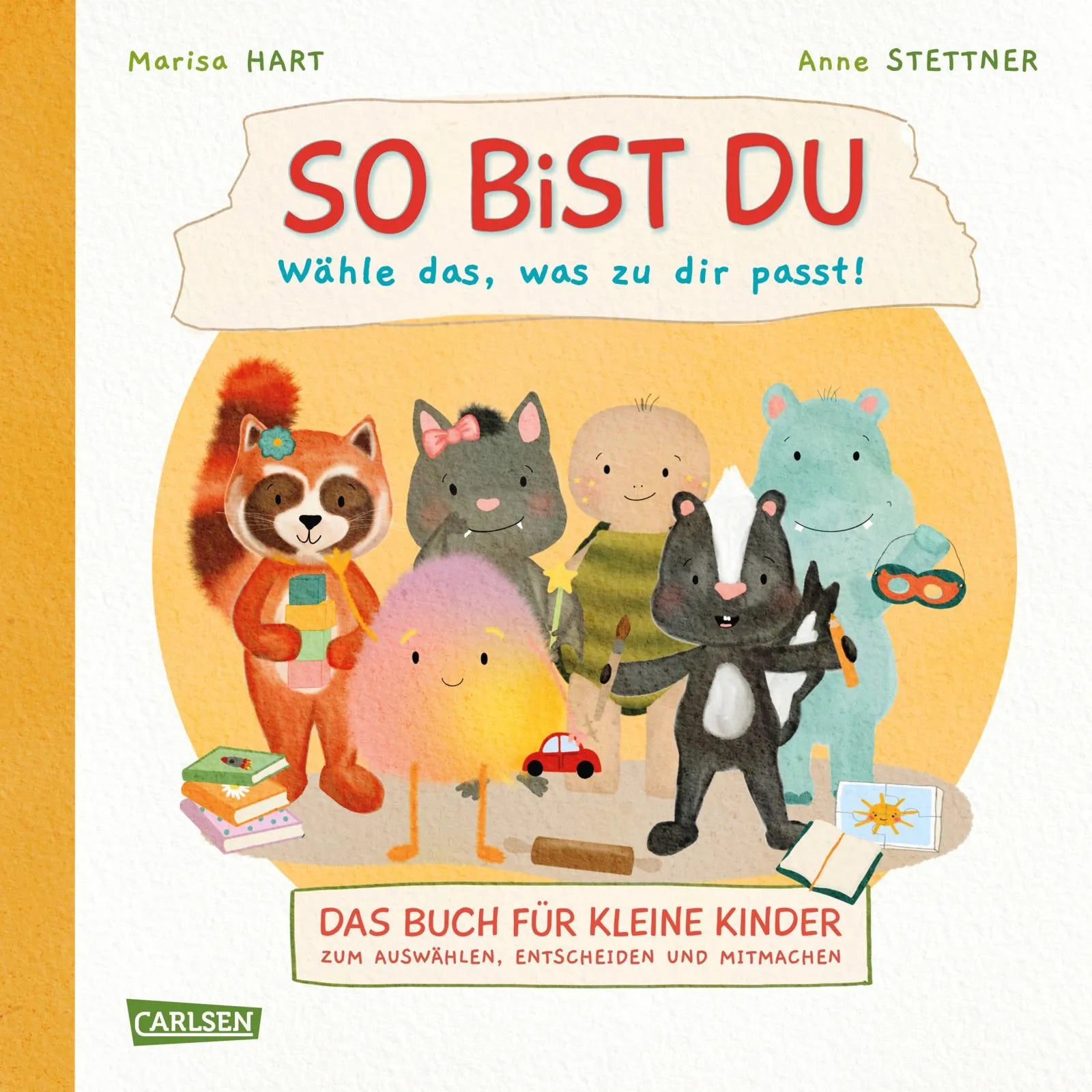 Buchcover von 'So bist du - Wähle das, was zu dir passt' - Gebundene Ausgabe von Marisa Hart