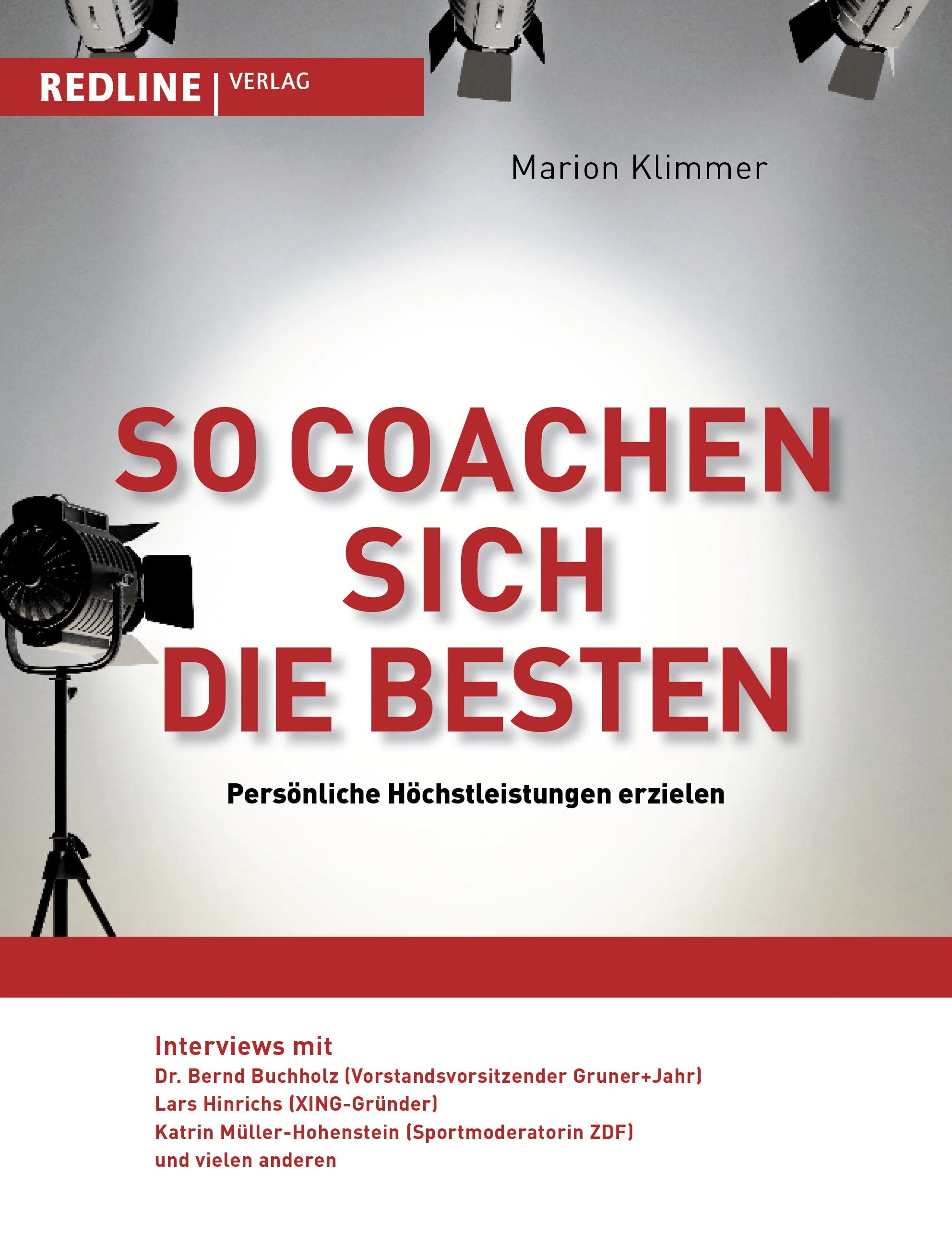 Buchcover von 'So coachen sich die Besten' - Gebundene Ausgabe von Marion Klimmer