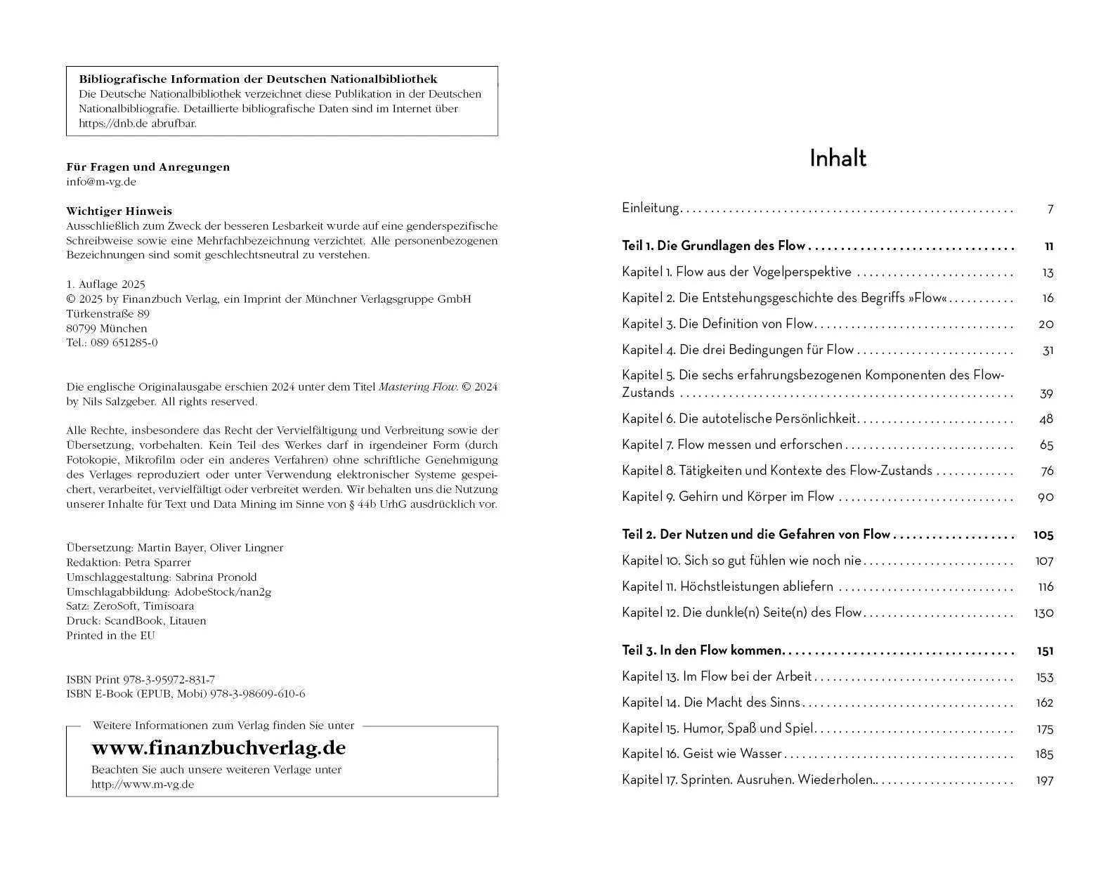 Innenansicht von 'So lebst du deinen Flow' - Taschenbuch
