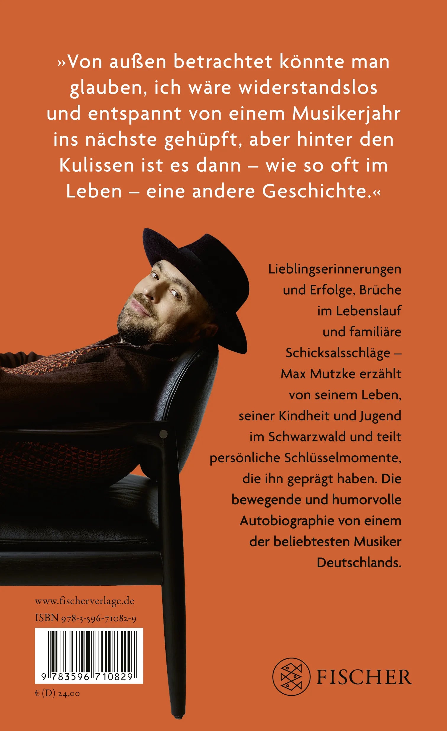 Buchrückseite von 'So viel mehr' mit Klappentext - Gebundene Ausgabe