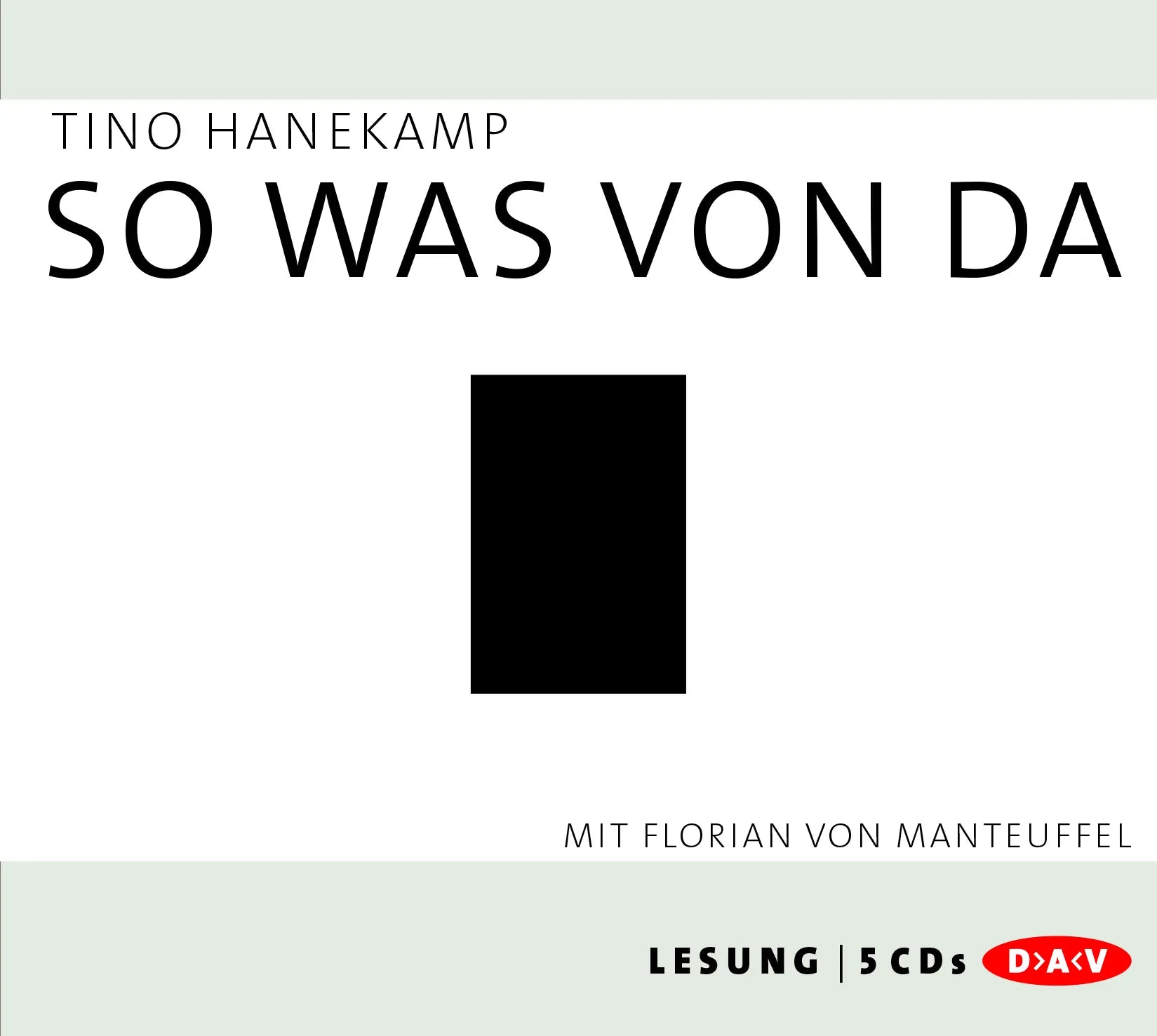 Buchcover von 'So was von da' - Hörbuch (CD) von Tino Hanekamp