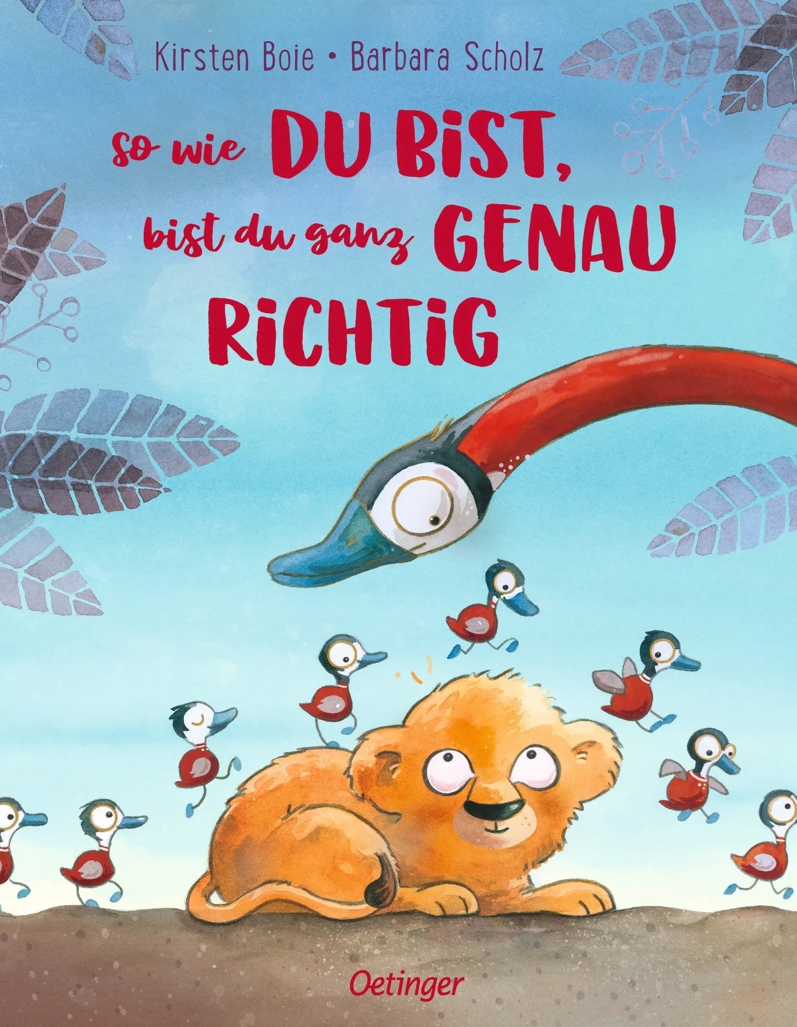 Buchcover von 'So wie du bist, bist du ganz genau richtig' - Gebundene Ausgabe von Kirsten Boie