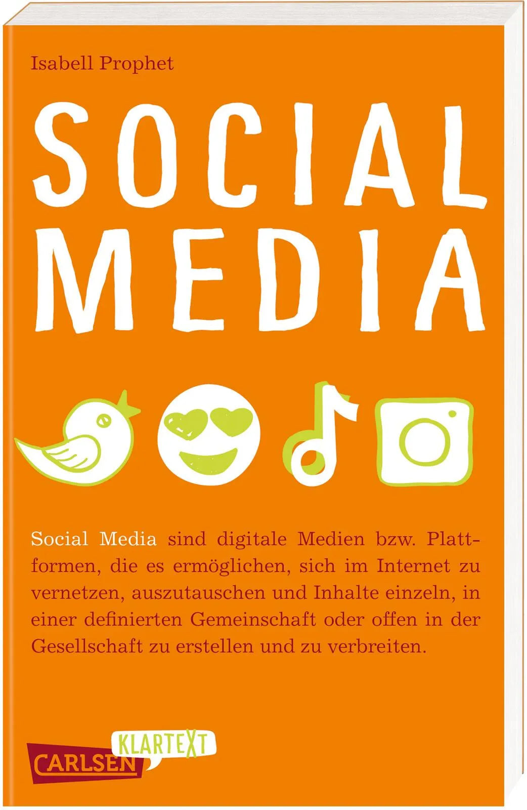 Buchcover von 'Social Media' - Taschenbuch von Isabell Prophet