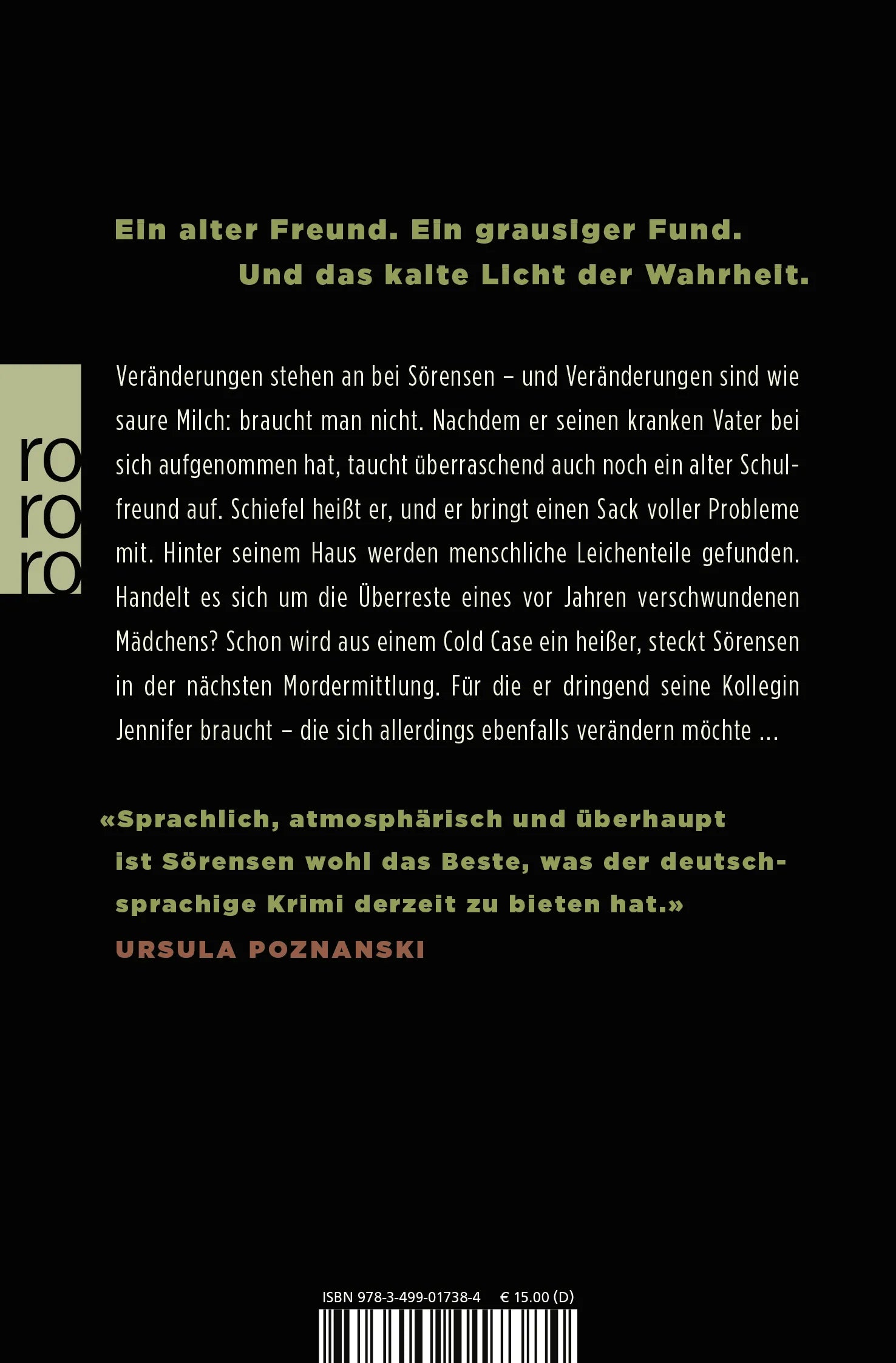 Rückseite: Sörensen geht aufs Haus (Taschenbuch)