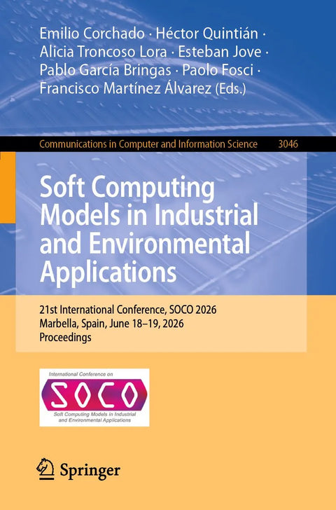 Soft Computing Models in Industrial and Environmental Applications