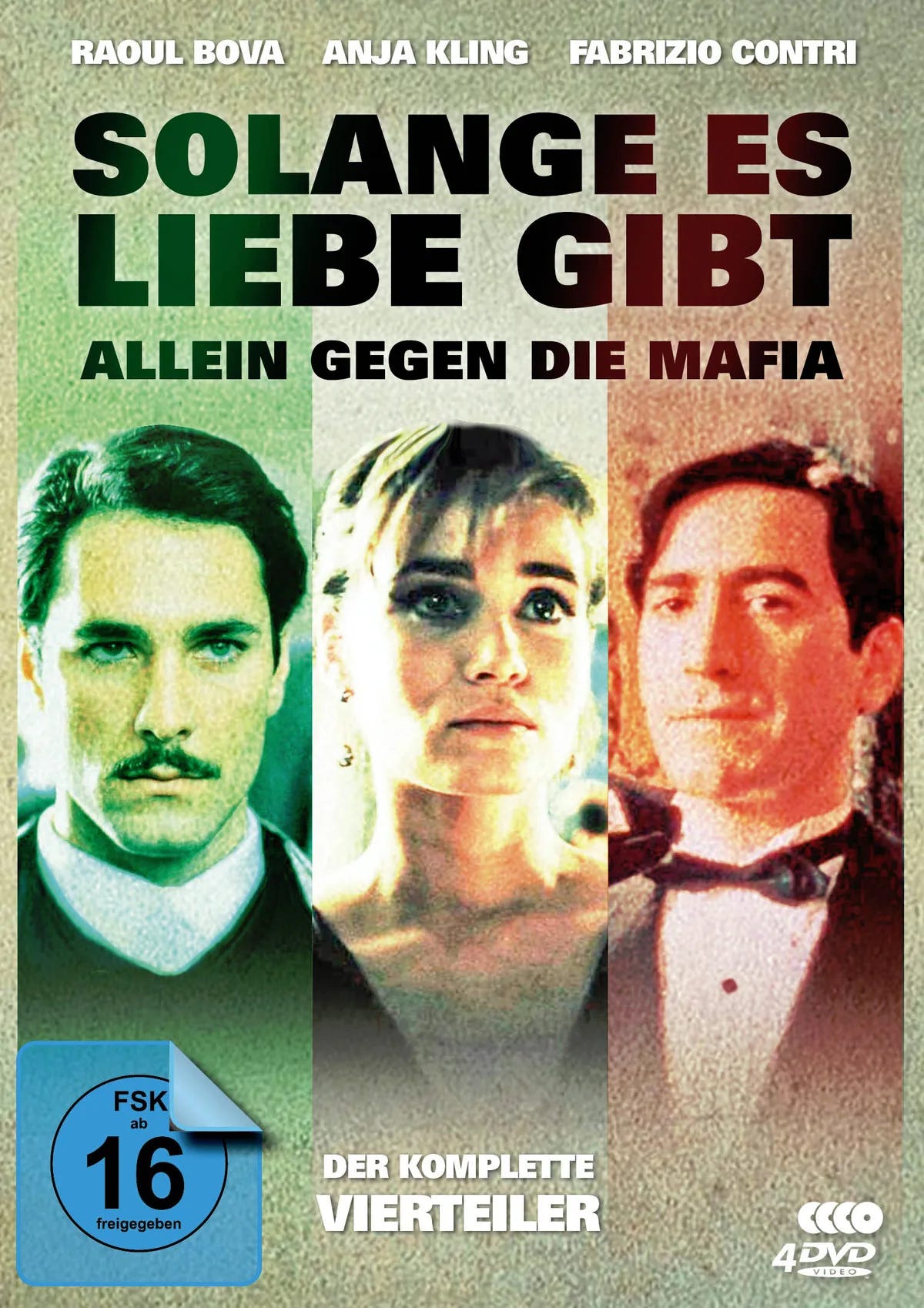 Solange es Liebe gibt - Der komplette 4-Teiler - DVD