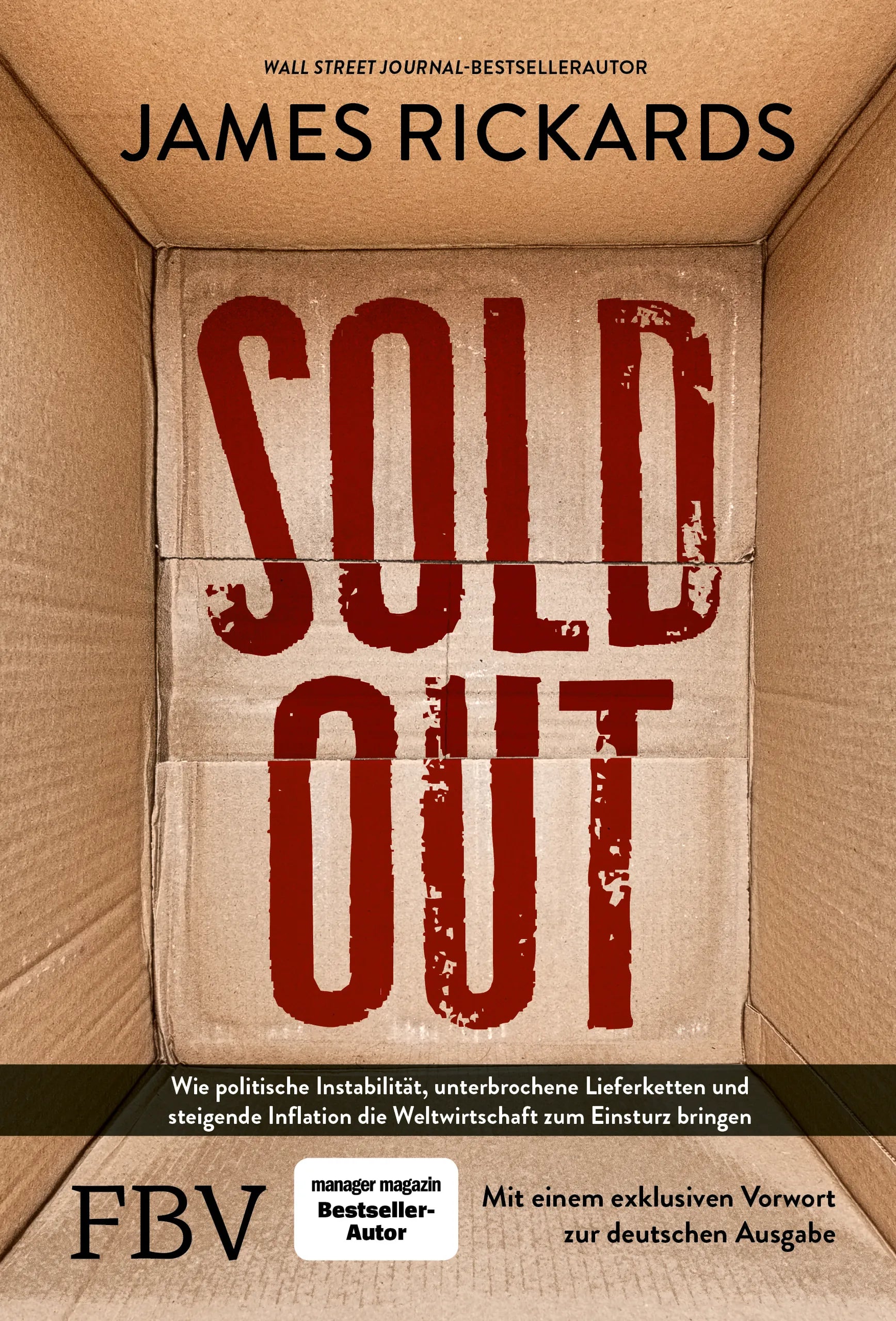Buchcover von 'Sold Out – Ausverkauft' - Gebundene Ausgabe von James Rickards