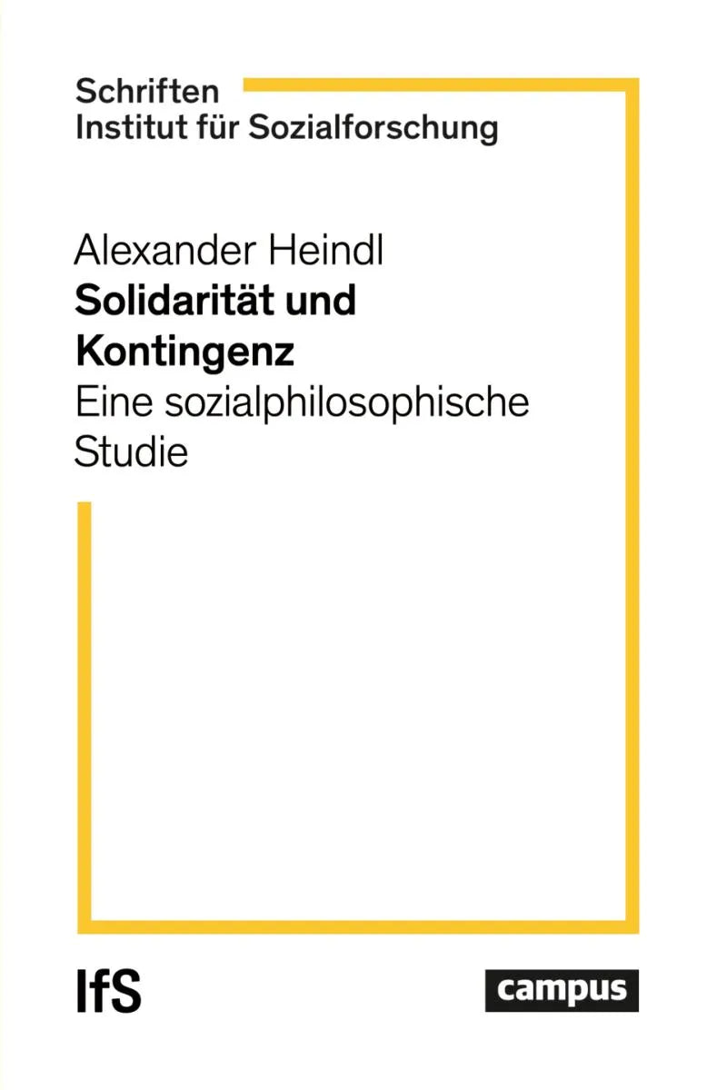 Cover: Solidarität und Kontingenz (E-Book) von Alexander Heindl
