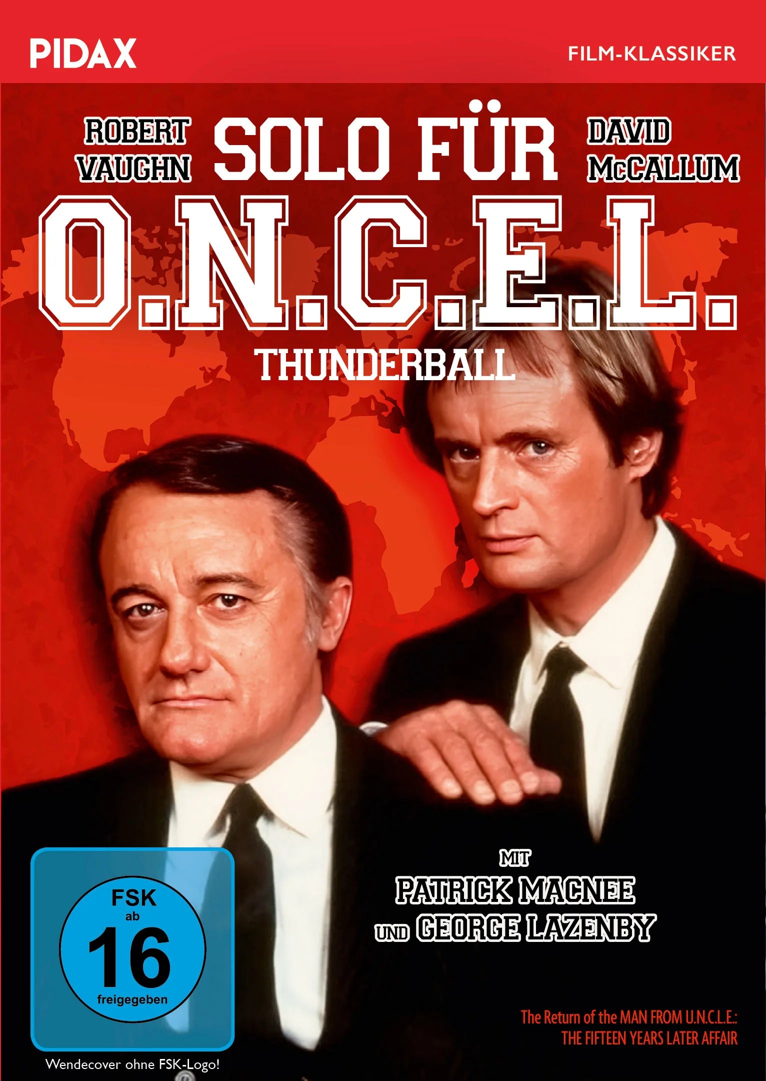 DVD-Cover: Solo für O.N.C.E.L.: Thunderball. Regie: Ray Austin