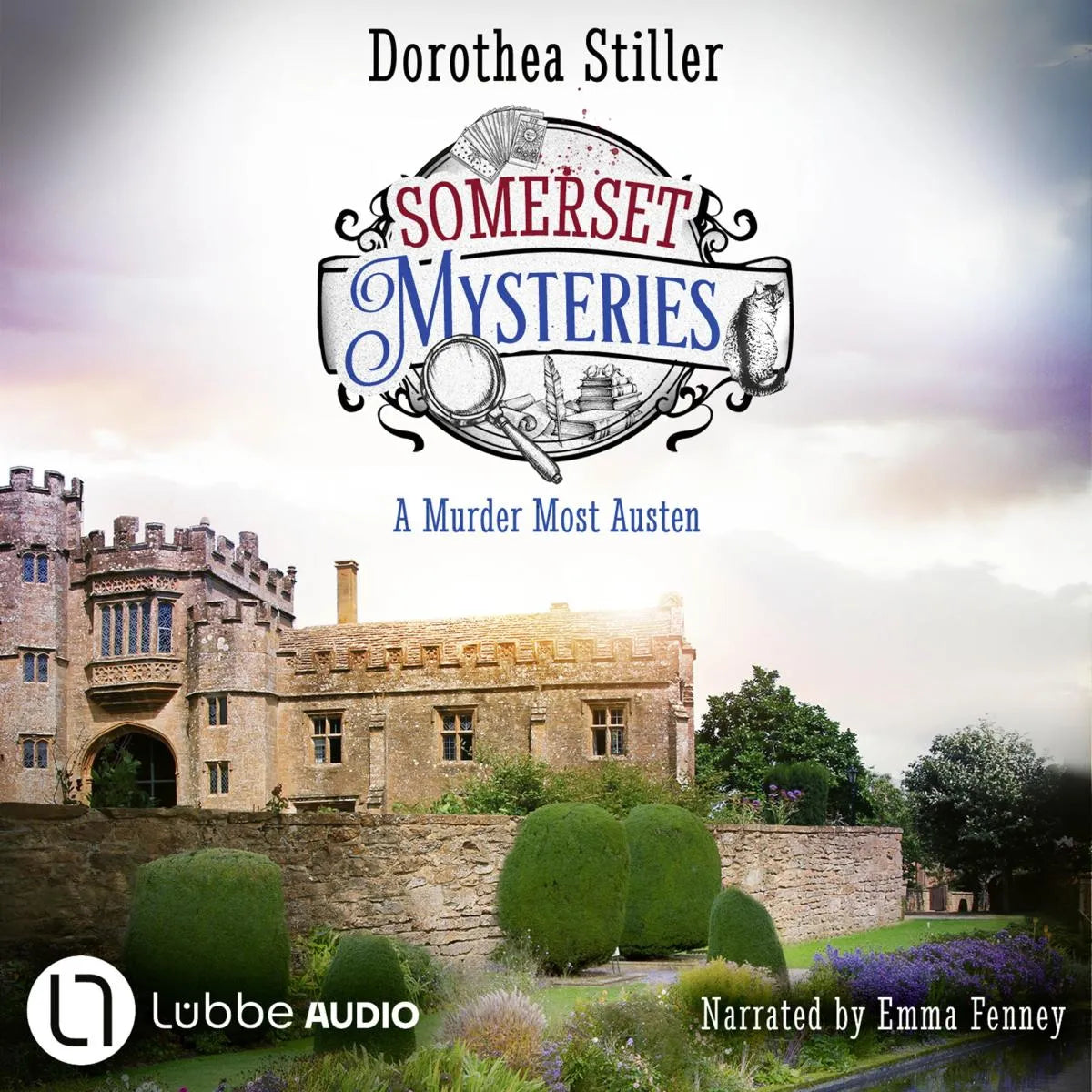 Cover: Somerset Mysteries - A Murder Most Austen - June Morgan's Cosy Mysteries, Episode 4 (Hörbuch Download) von Dorothea Stiller
