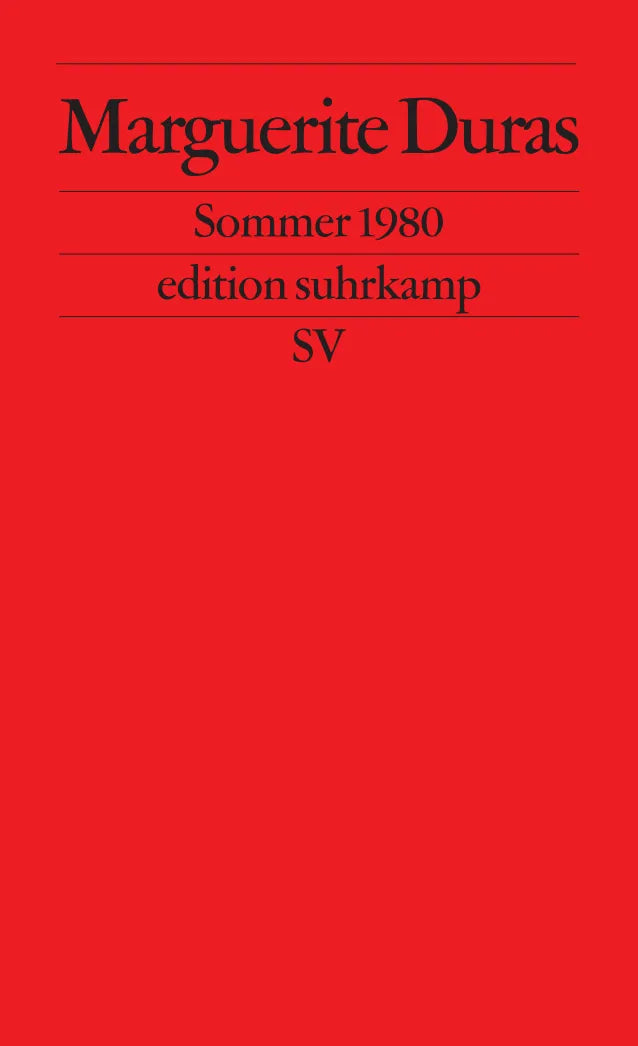 Buchcover von 'Sommer 1980' - Taschenbuch von Marguerite Duras