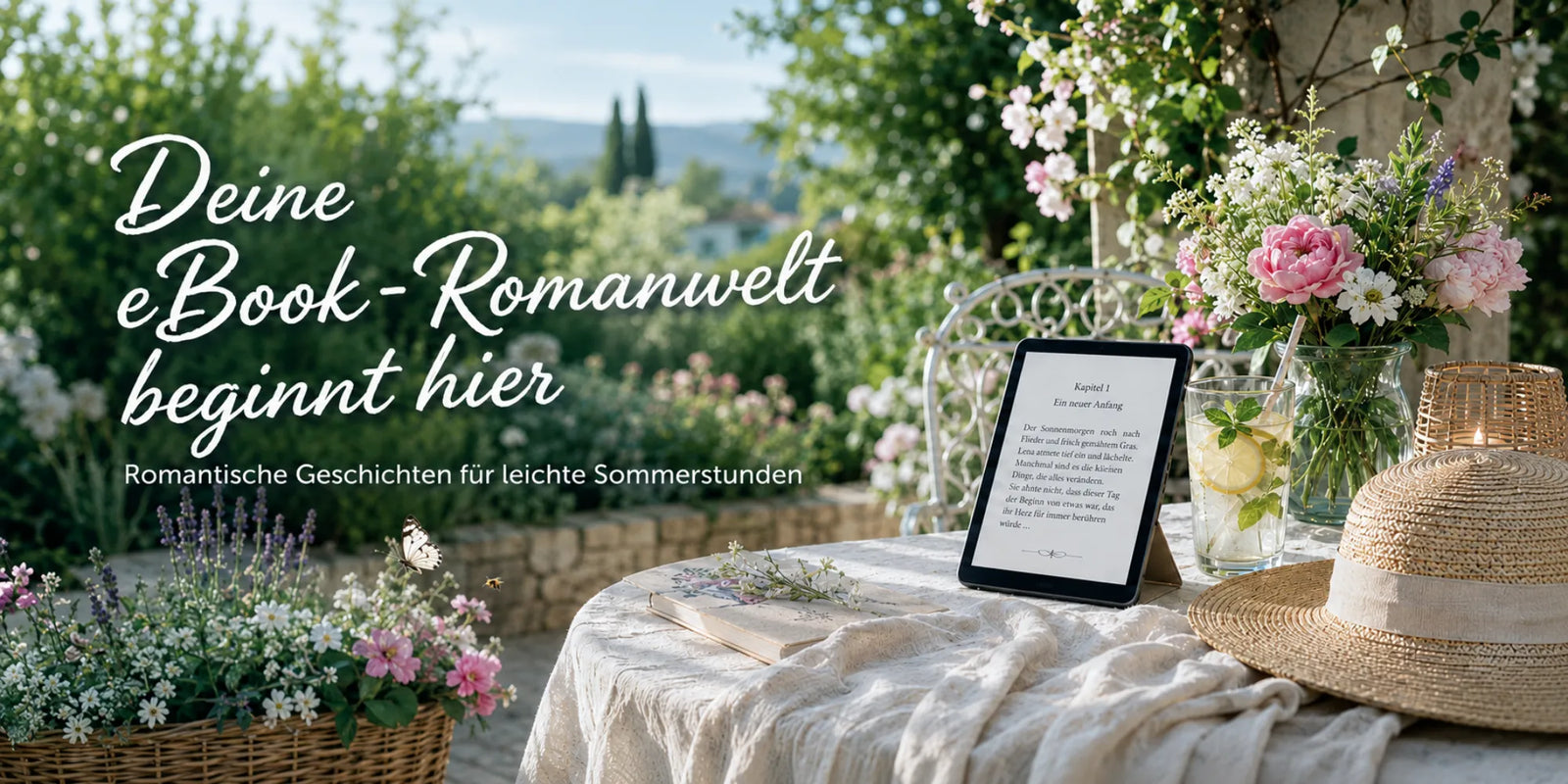 Sommerliche E-Book-Romane für leichte Lesestunden bei CineBuch entdecken
