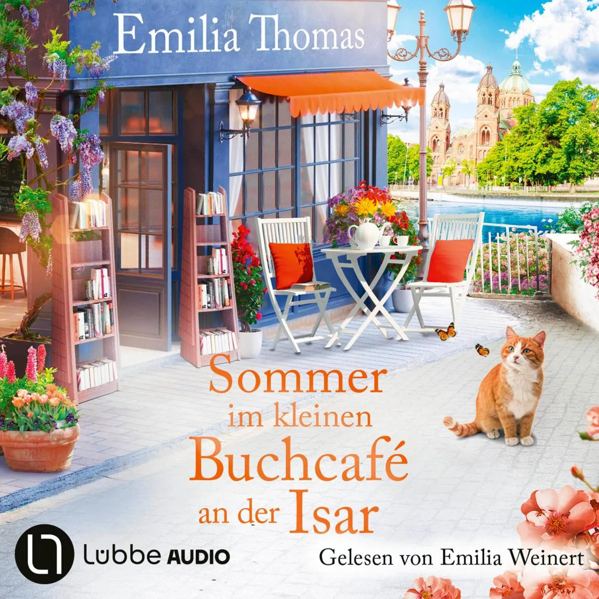 Cover: Sommer im kleinen Buchcafé an der Isar (Hörbuch Download) von Emilia Thomas