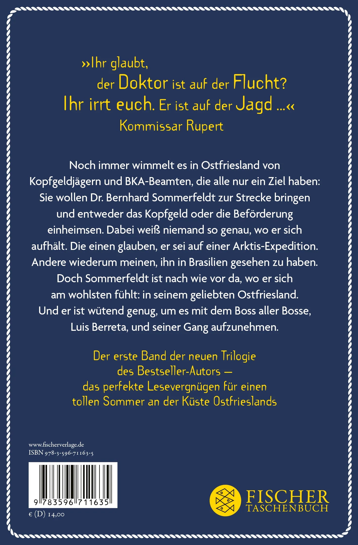 Rückseite: Sommerfeldt Solo - Der Auftrag (Taschenbuch)
