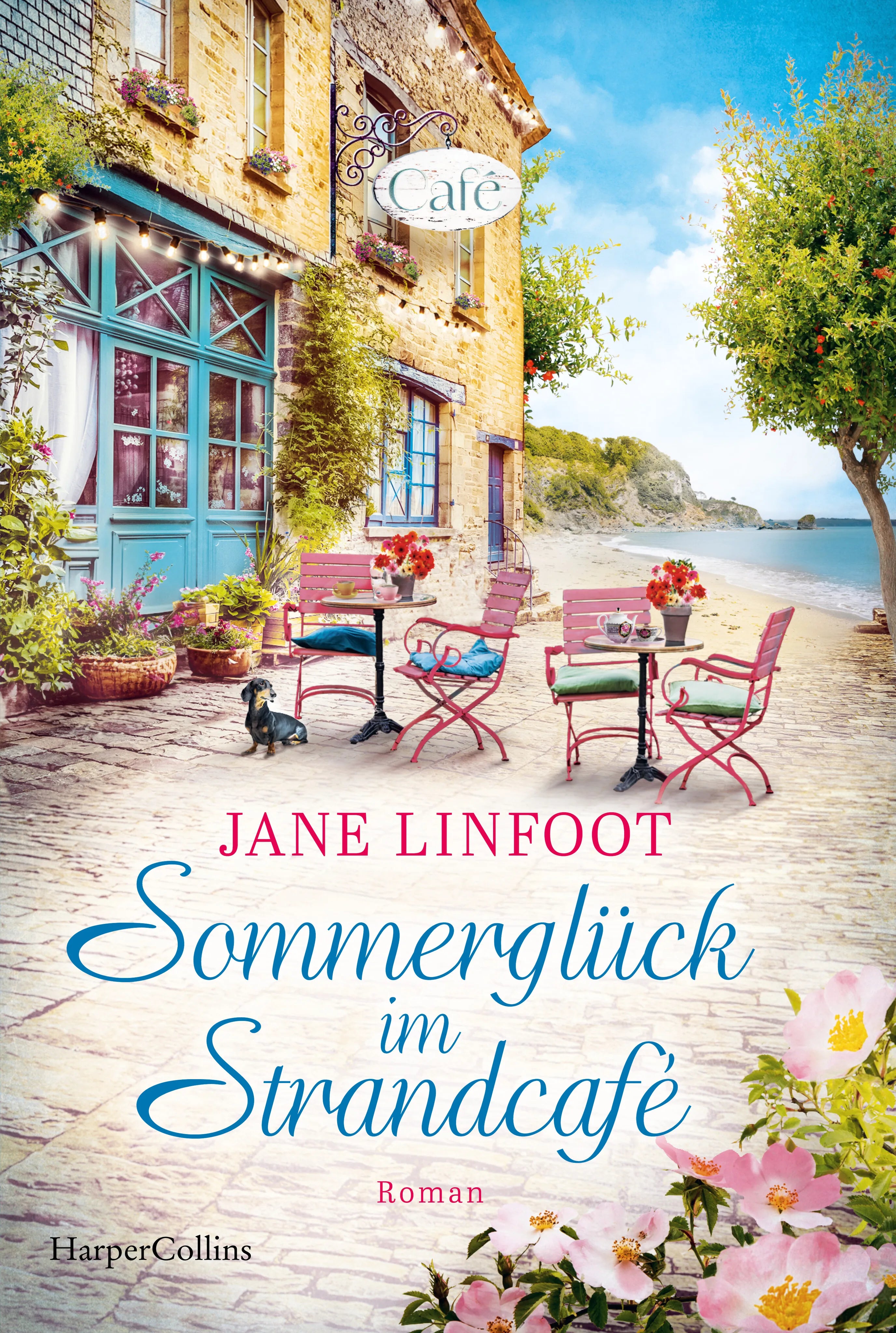 Buchcover von 'Sommerglück im Strandcafé' - Taschenbuch von Jane Linfoot