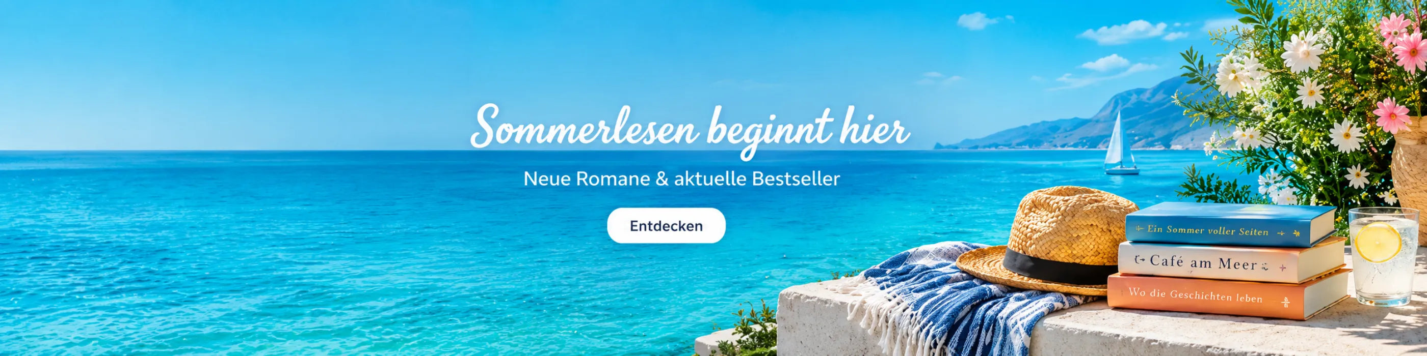 Sommerlesen beginnt hier: neue Romane und aktuelle Bestseller bei CineBuch entdecken