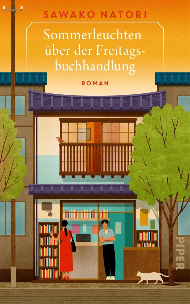 Cover: Sommerleuchten über der Freitagsbuchhandlung (E-Book) von Sawako Natori