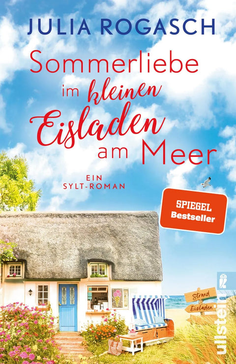 Sommerliebe im kleinen Eisladen am Meer