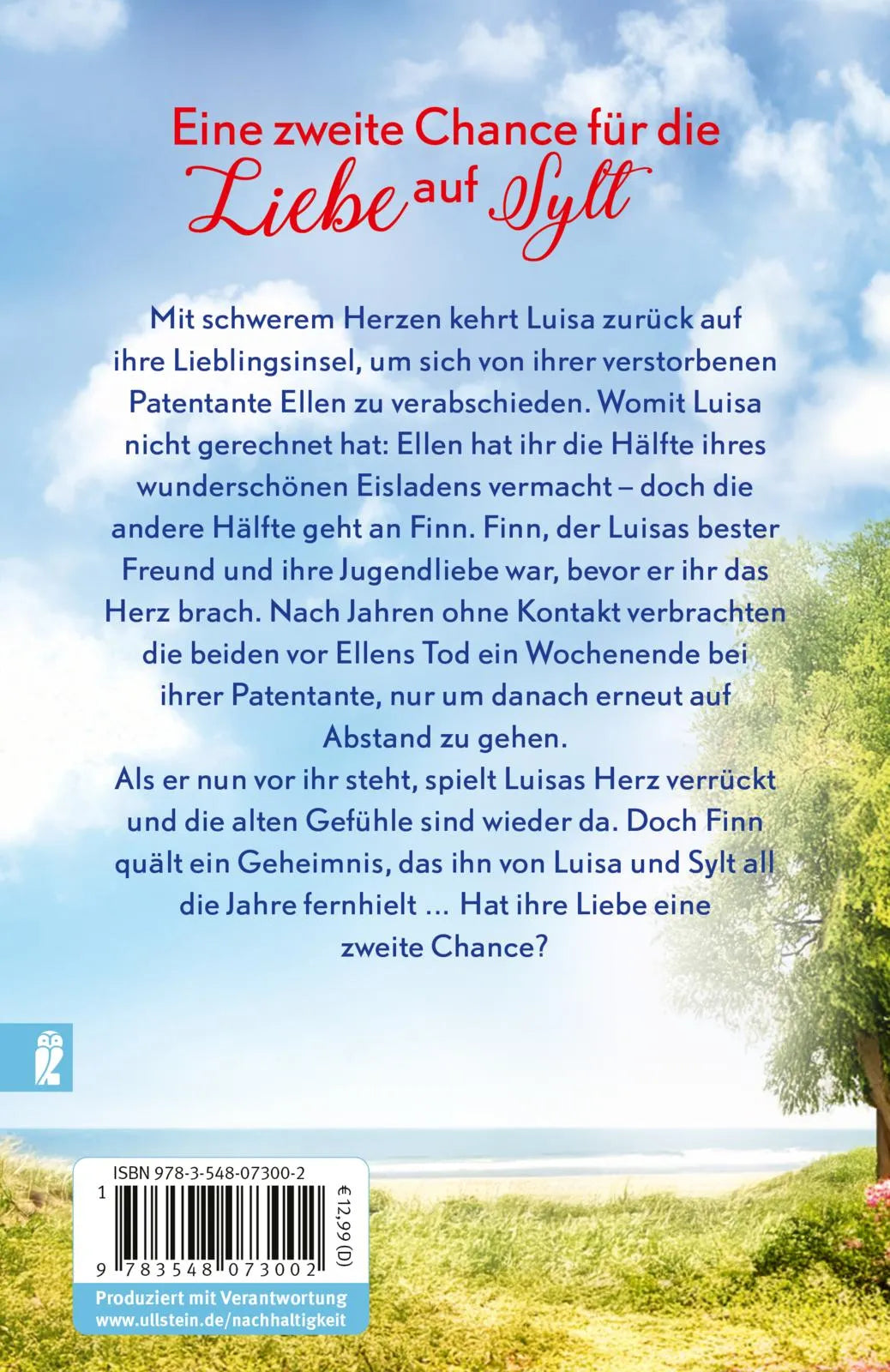 Rückseite: Sommerliebe im kleinen Eisladen am Meer (Taschenbuch)