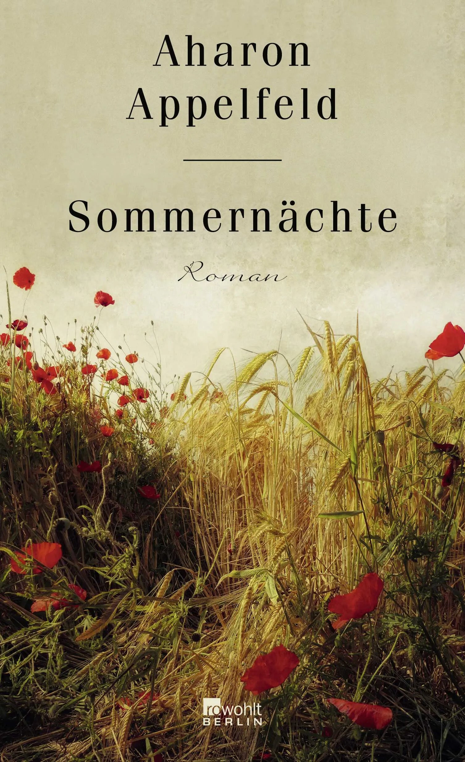 Buchcover von 'Sommernächte' - Gebundene Ausgabe von Aharon Appelfeld