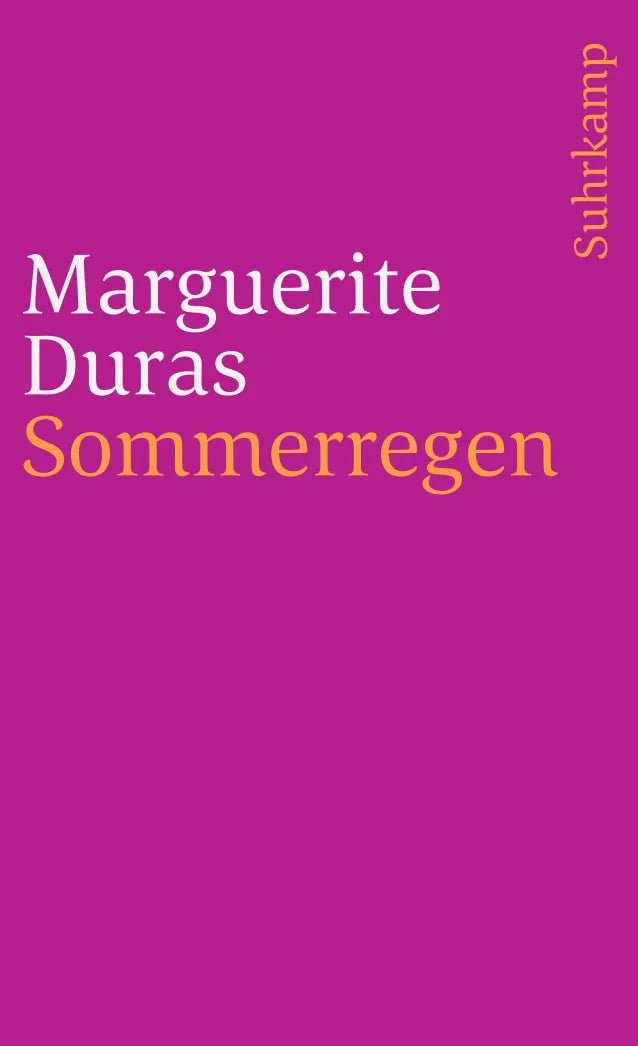 Buchcover von 'Sommerregen' - Taschenbuch von Marguerite Duras