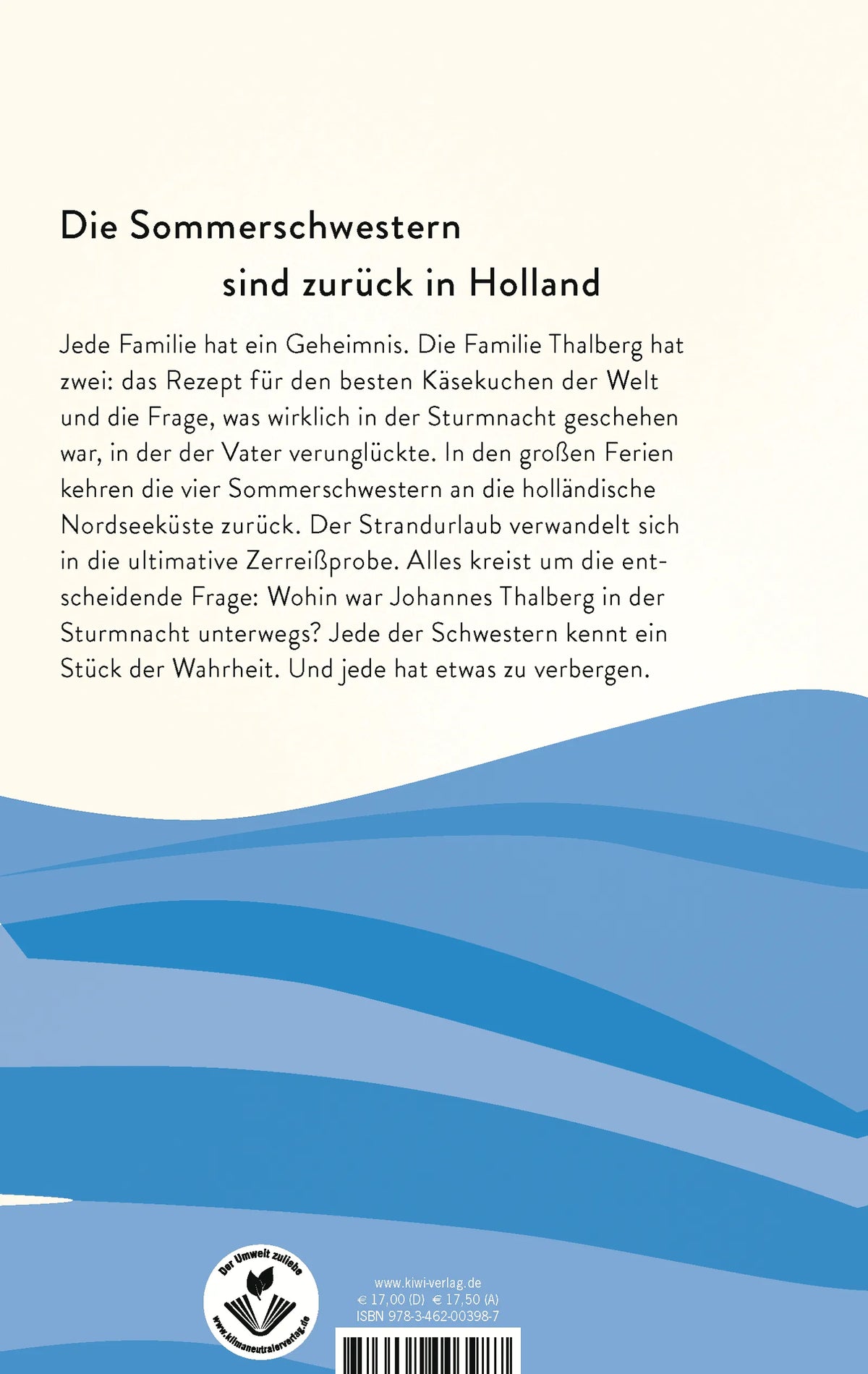 Rückseite: Sommerschwestern – Die Nacht der Lichter (Paperback)