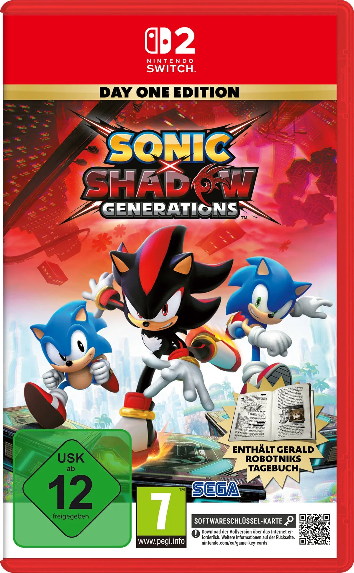 Sonic X Shadow Generations (Day One Edition) (Ke - Nintendo Switch 2