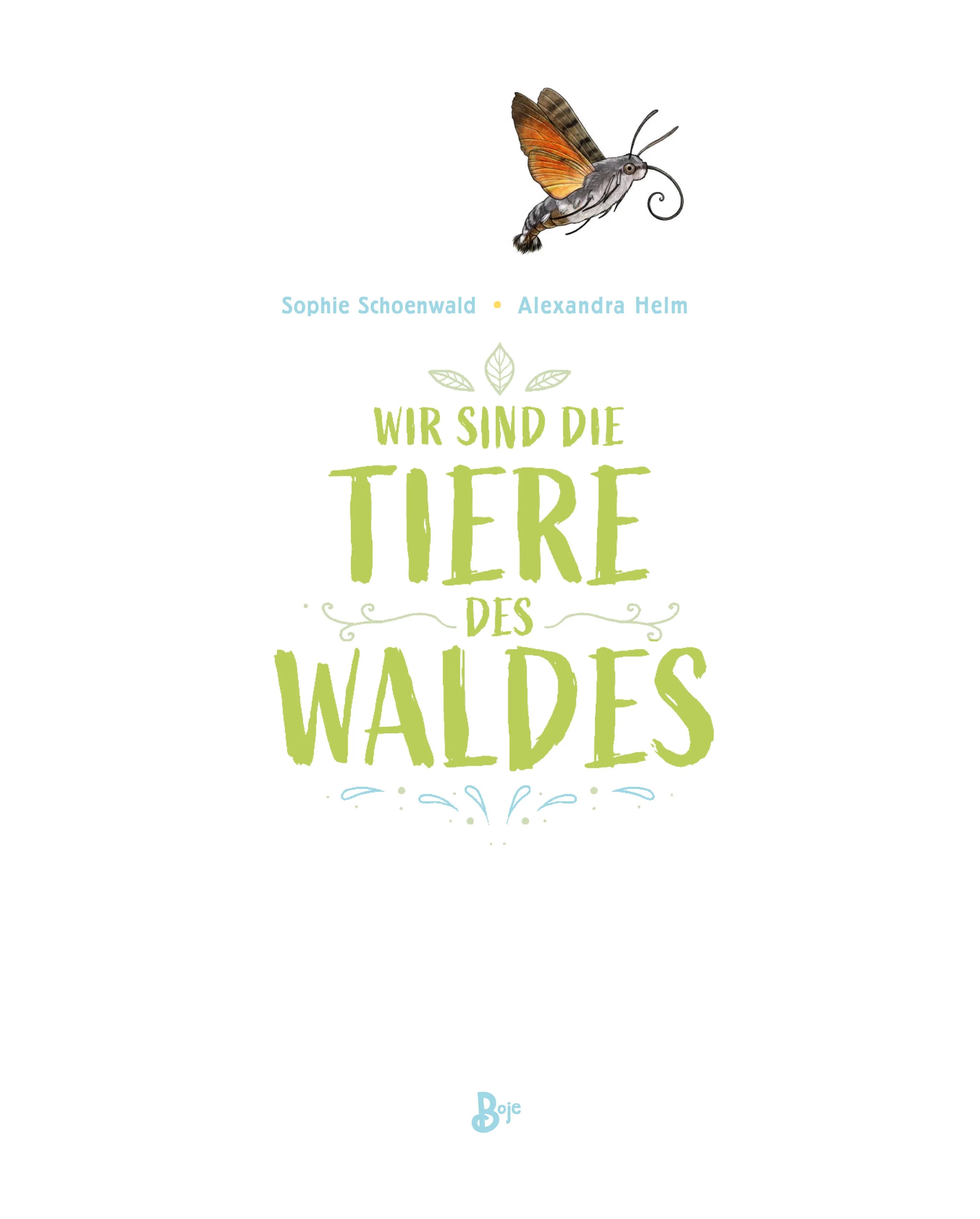 Produktansicht: Wir sind die Tiere des Waldes (Gebundene Ausgabe)