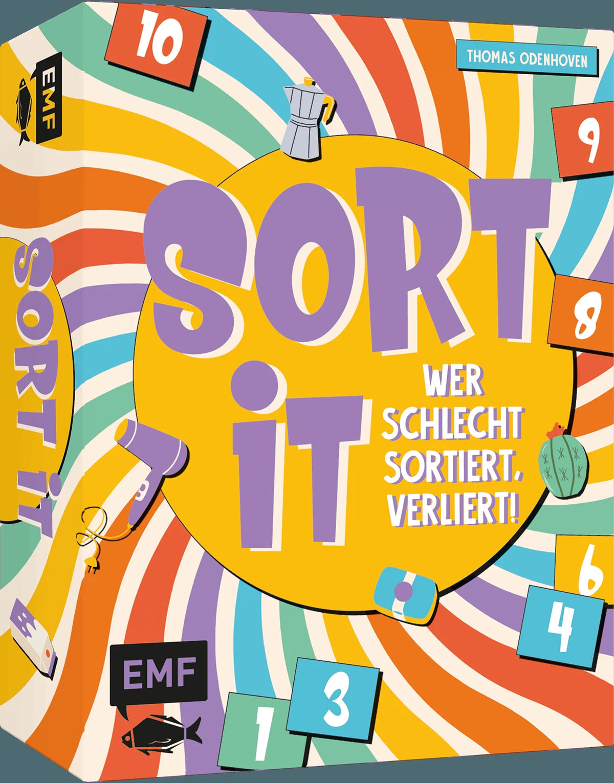 Kartenspiel: Kartenspiel: Sort it – Wer schlecht sortiert, verliert!