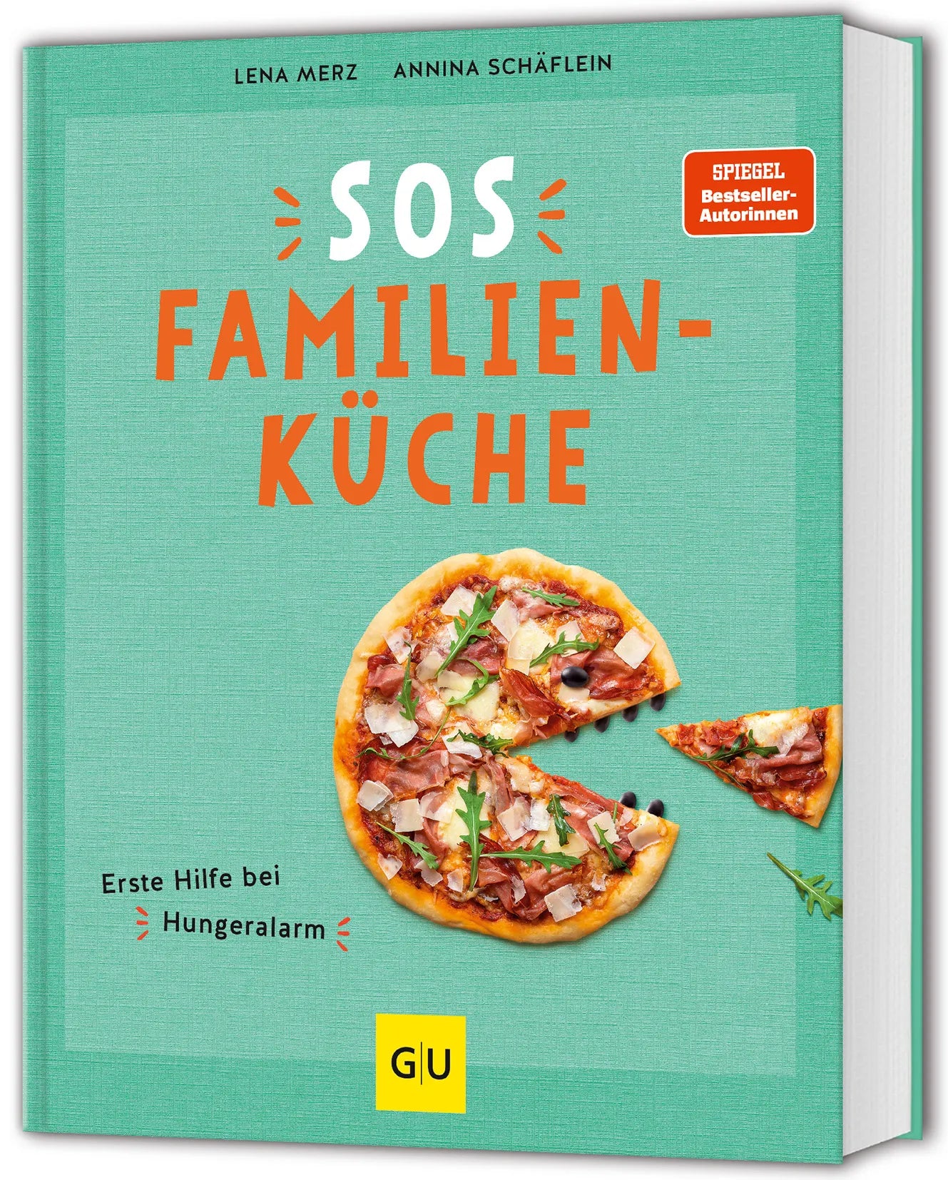 Buchcover von 'SOS Familienküche' - Gebundene Ausgabe von Lena Merz