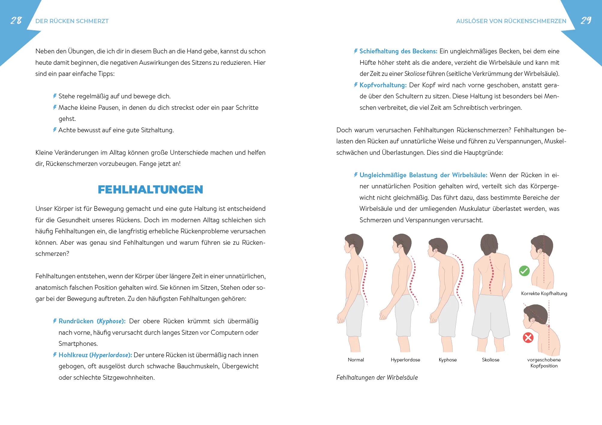 Innenansicht von 'SOS, ich habe Rücken' - Taschenbuch