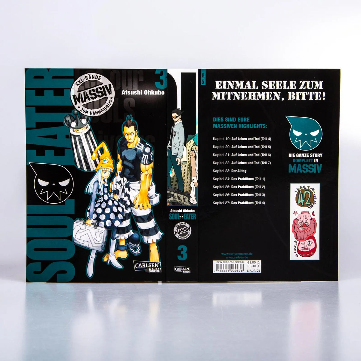 Produktansicht: Soul Eater Massiv 3 (Taschenbuch)