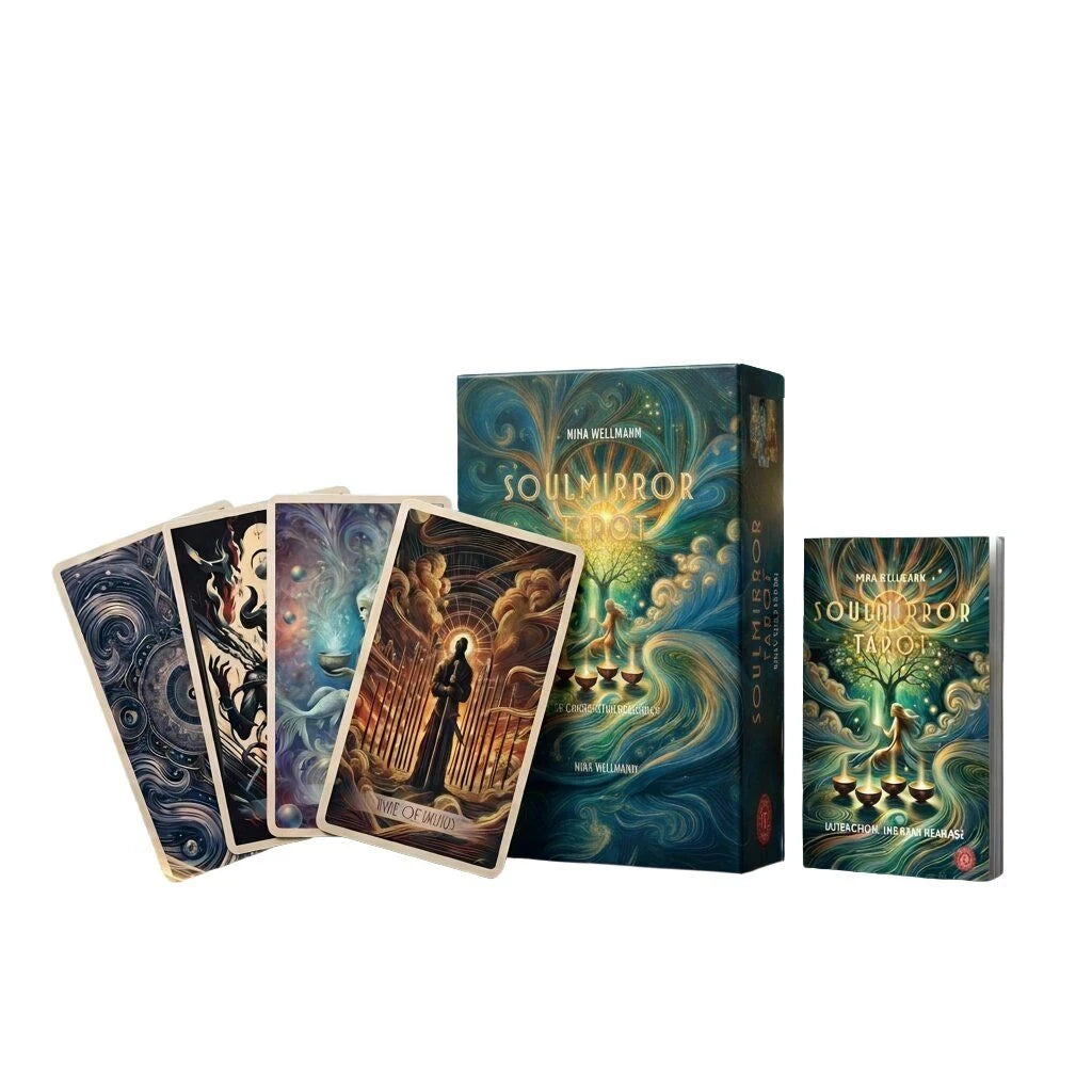 Soulmirror Tarot GB - 78 Cards + Book- (Soul Path, sensitive tarot cards) – Ansicht
