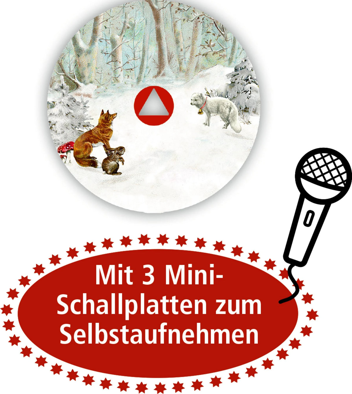 Sound-Adventskalender – Vintage-Grammophon – Ansicht