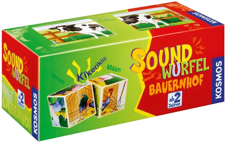 Gesellschaftsspiel: Soundwürfel Bauernhof
