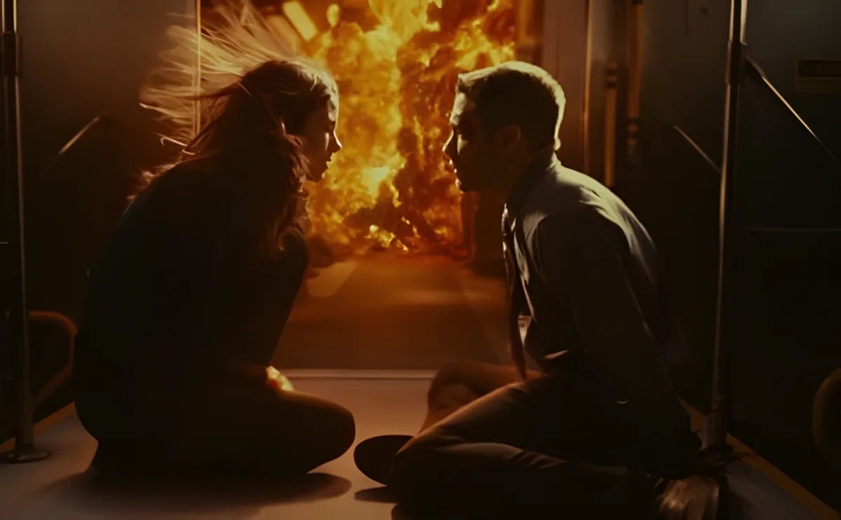 Filmszene 3 aus Source Code (Mediabook) – 4K UHD Blu-ray. Regie: Duncan Jones