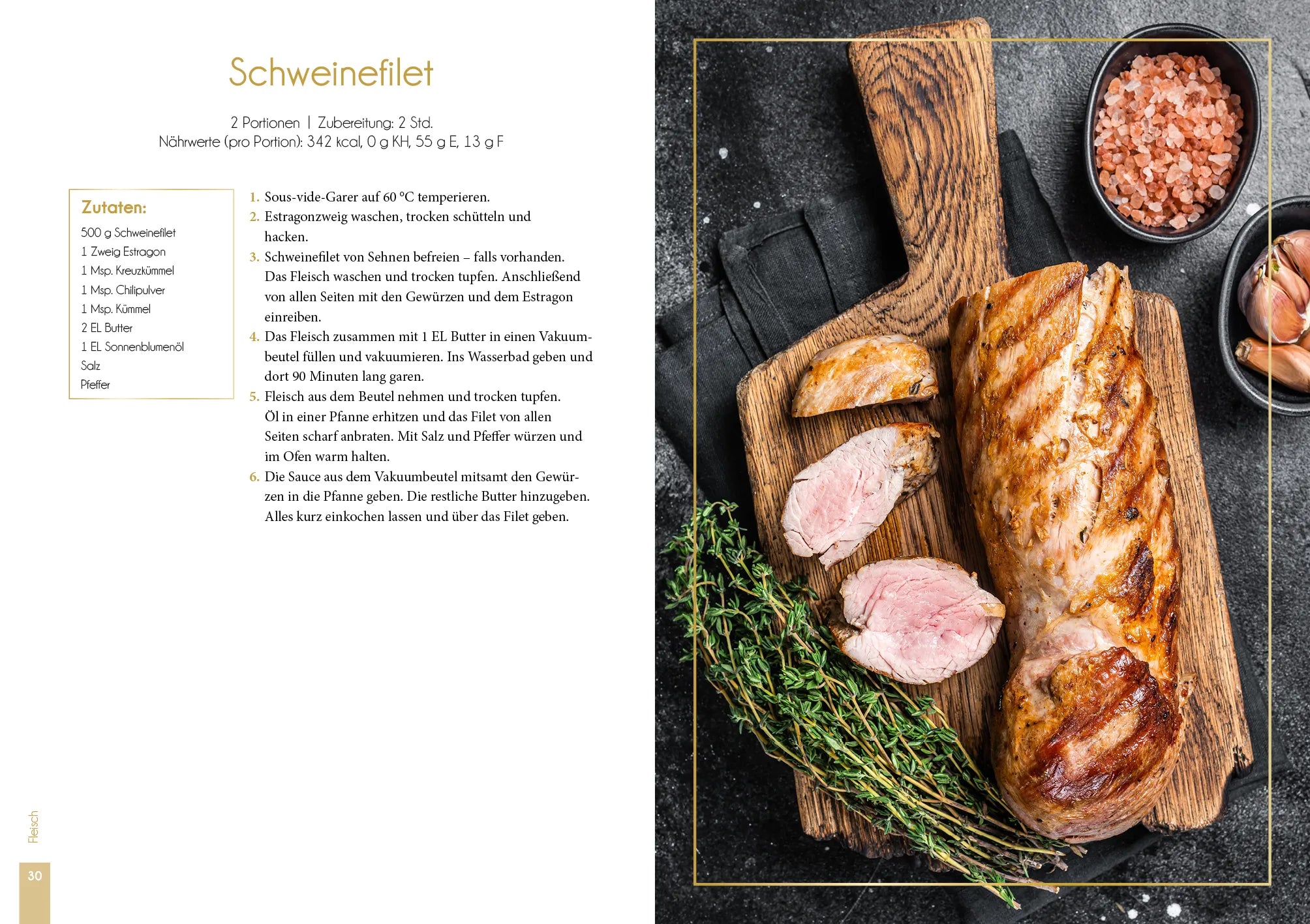 Innenansicht von 'Sous-vide' - Taschenbuch