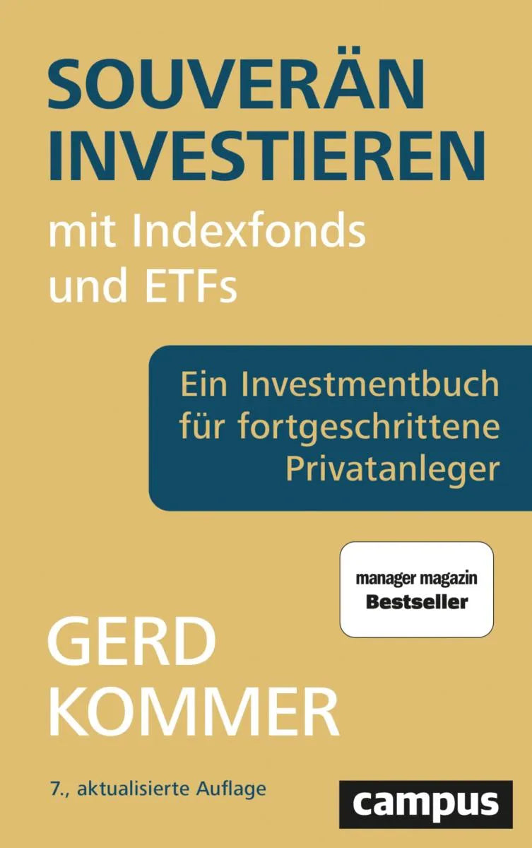 Cover: Souverän investieren mit Indexfonds und ETFs (E-Book) von Gerd Kommer