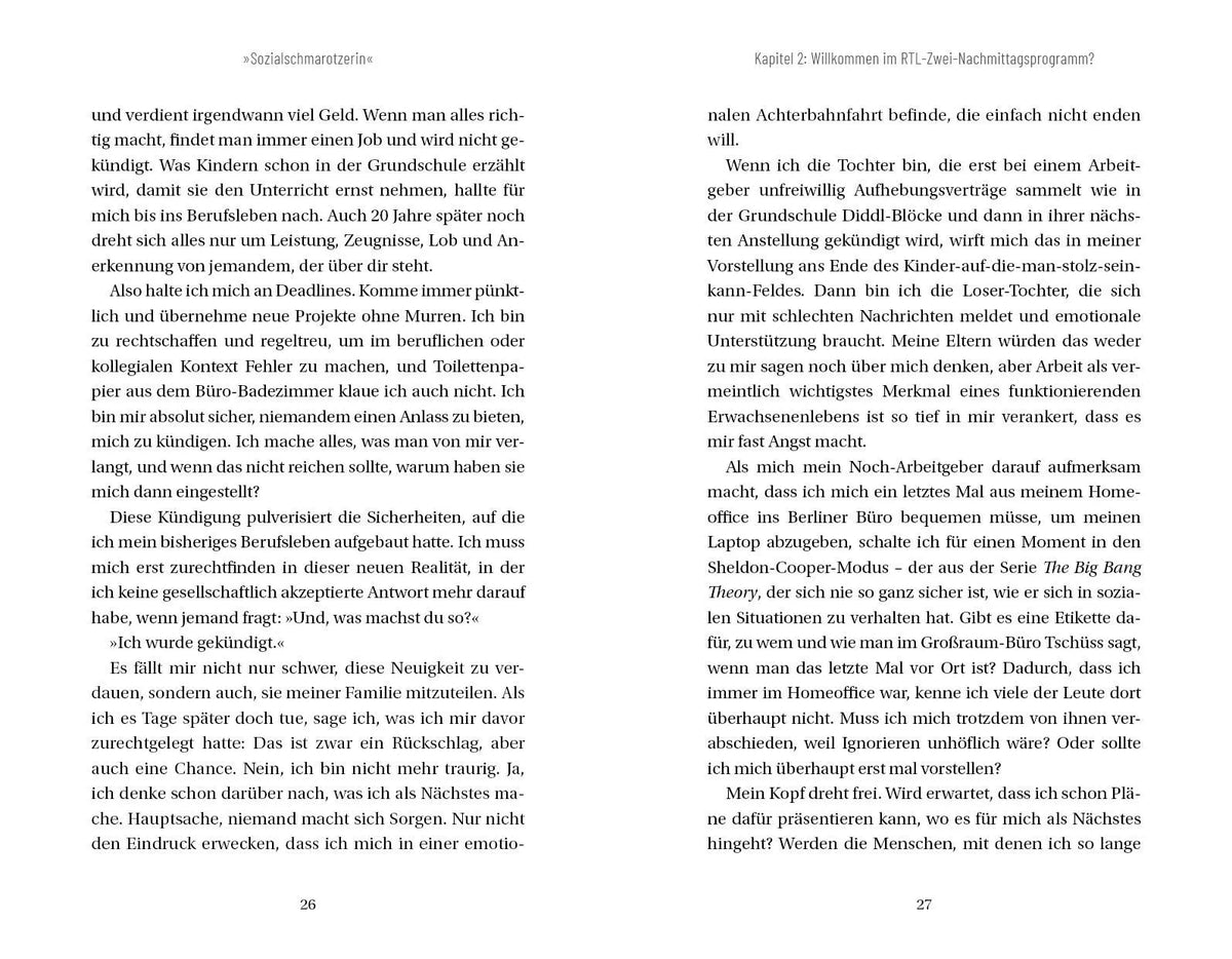 Detailansicht: »Sozialschmarotzerin« (Paperback)